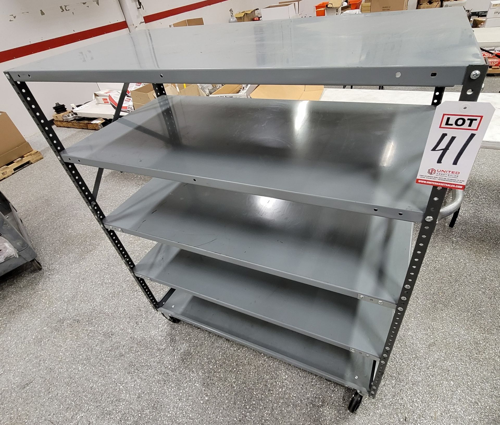 LOT - 4' X 2' STOCK CART, EMPTY