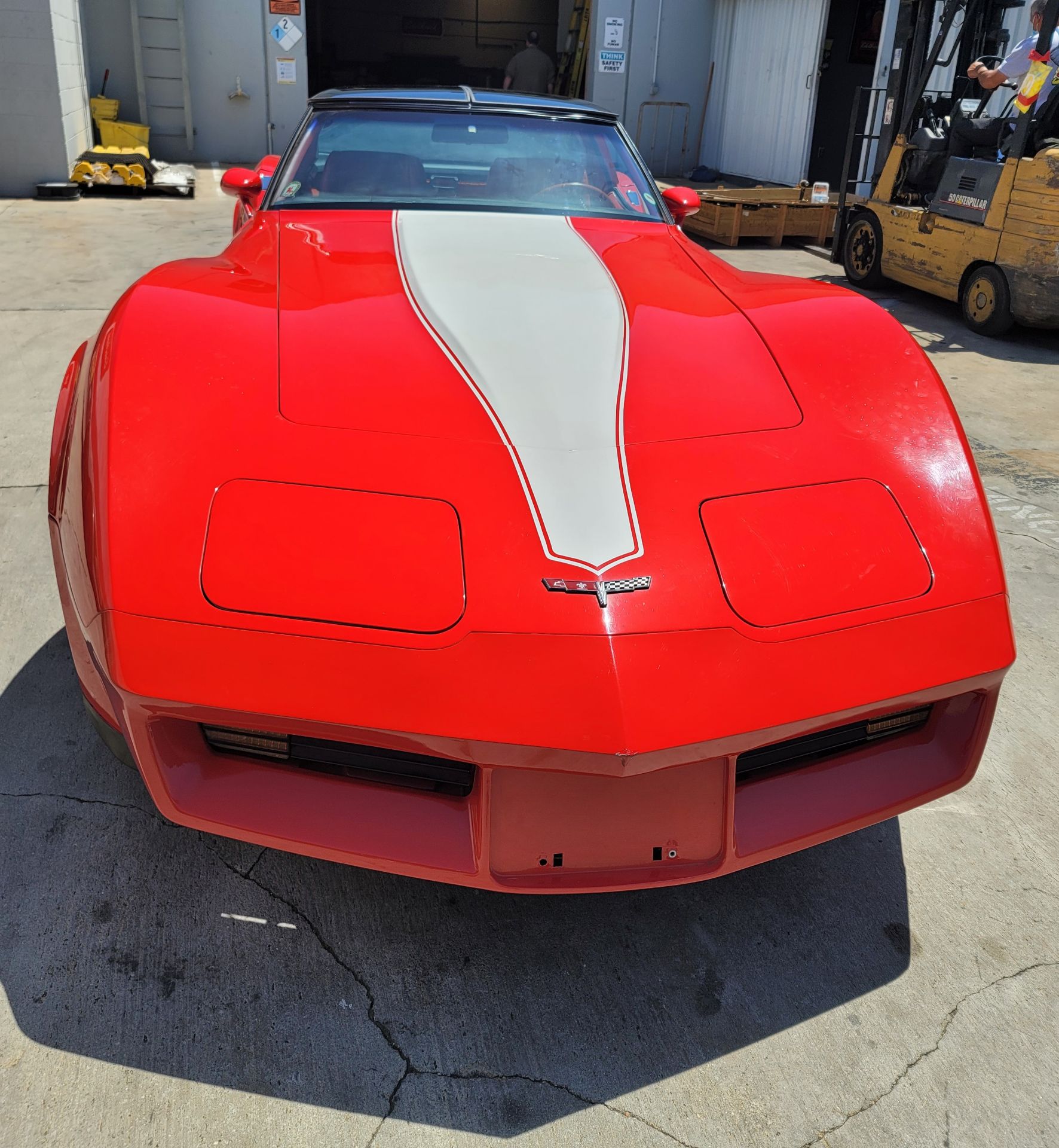 1980 CHEVROLET CORVETTE, WAS VIC EDELBROCK'S PERSONAL CAR BOUGHT FOR R&D, RED INTERIOR, TITLE ONLY. - Bild 7 aus 70