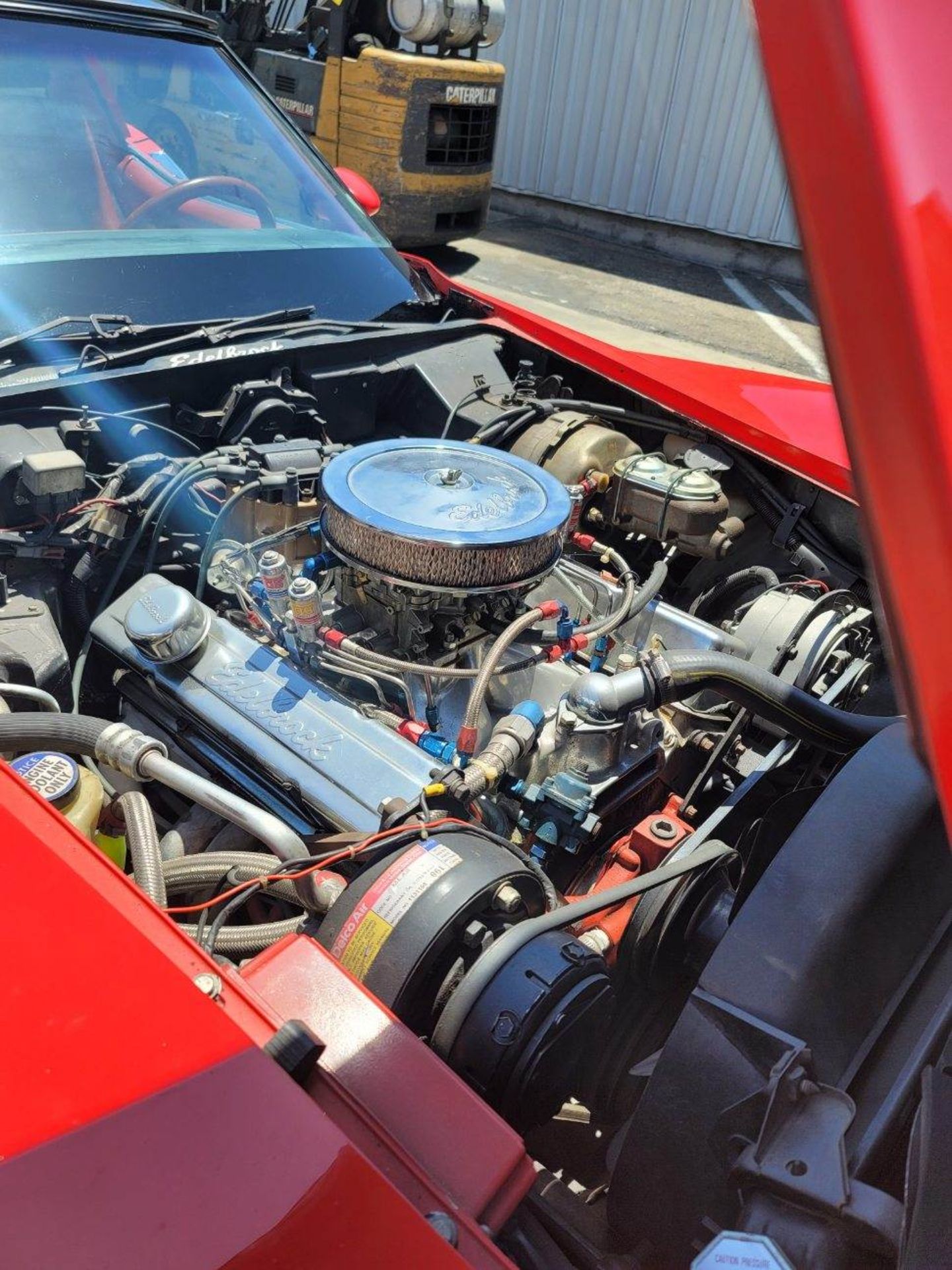 1980 CHEVROLET CORVETTE, WAS VIC EDELBROCK'S PERSONAL CAR BOUGHT FOR R&D, RED INTERIOR, TITLE ONLY. - Bild 65 aus 70