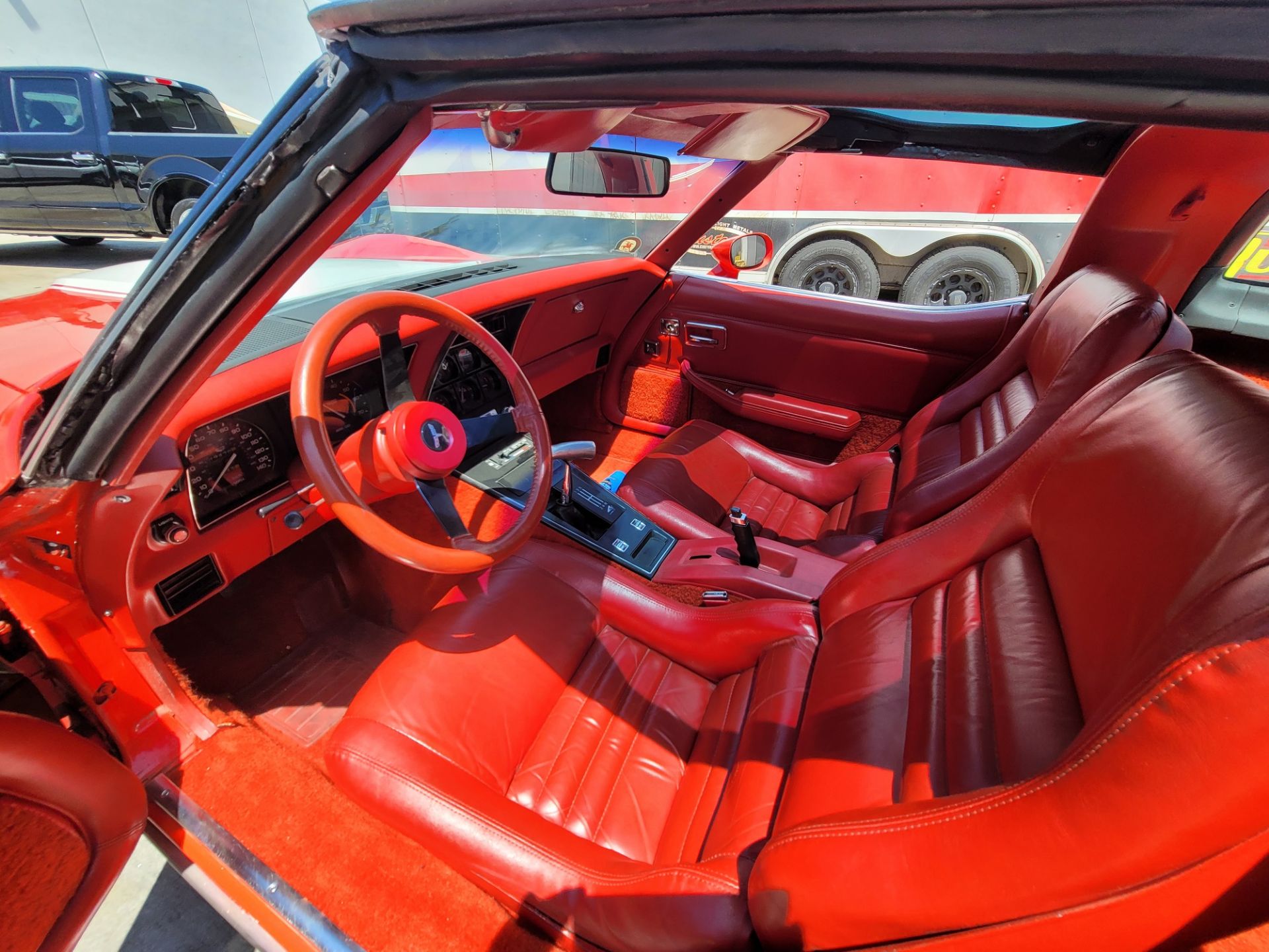 1980 CHEVROLET CORVETTE, WAS VIC EDELBROCK'S PERSONAL CAR BOUGHT FOR R&D, RED INTERIOR, TITLE ONLY. - Bild 18 aus 70