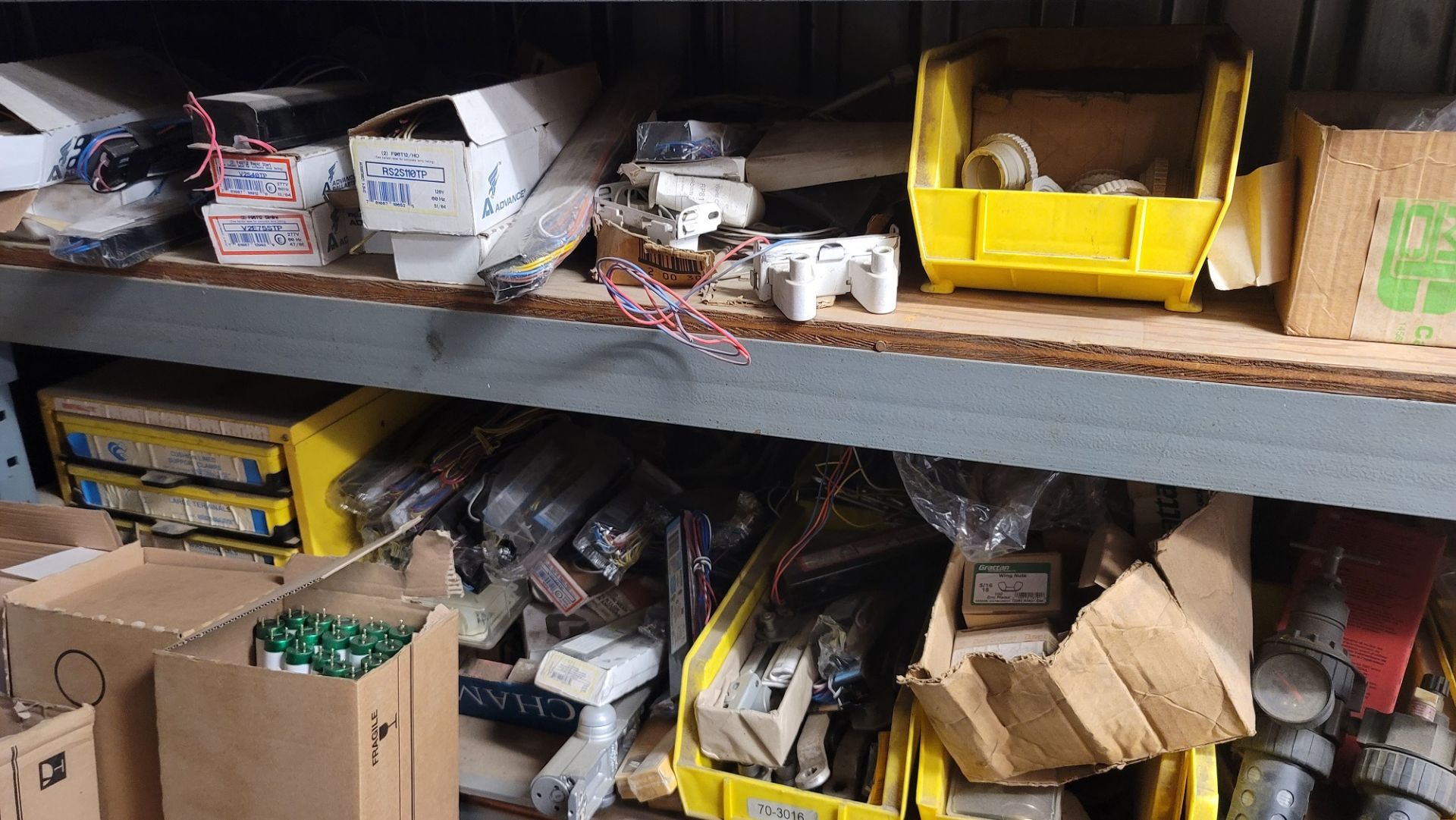 LOT - CUBBYHOLE BOLT & FASTENER BINS, W/ CONTENTS (LOCATED INSIDE WOOD SHOP) - Image 7 of 15