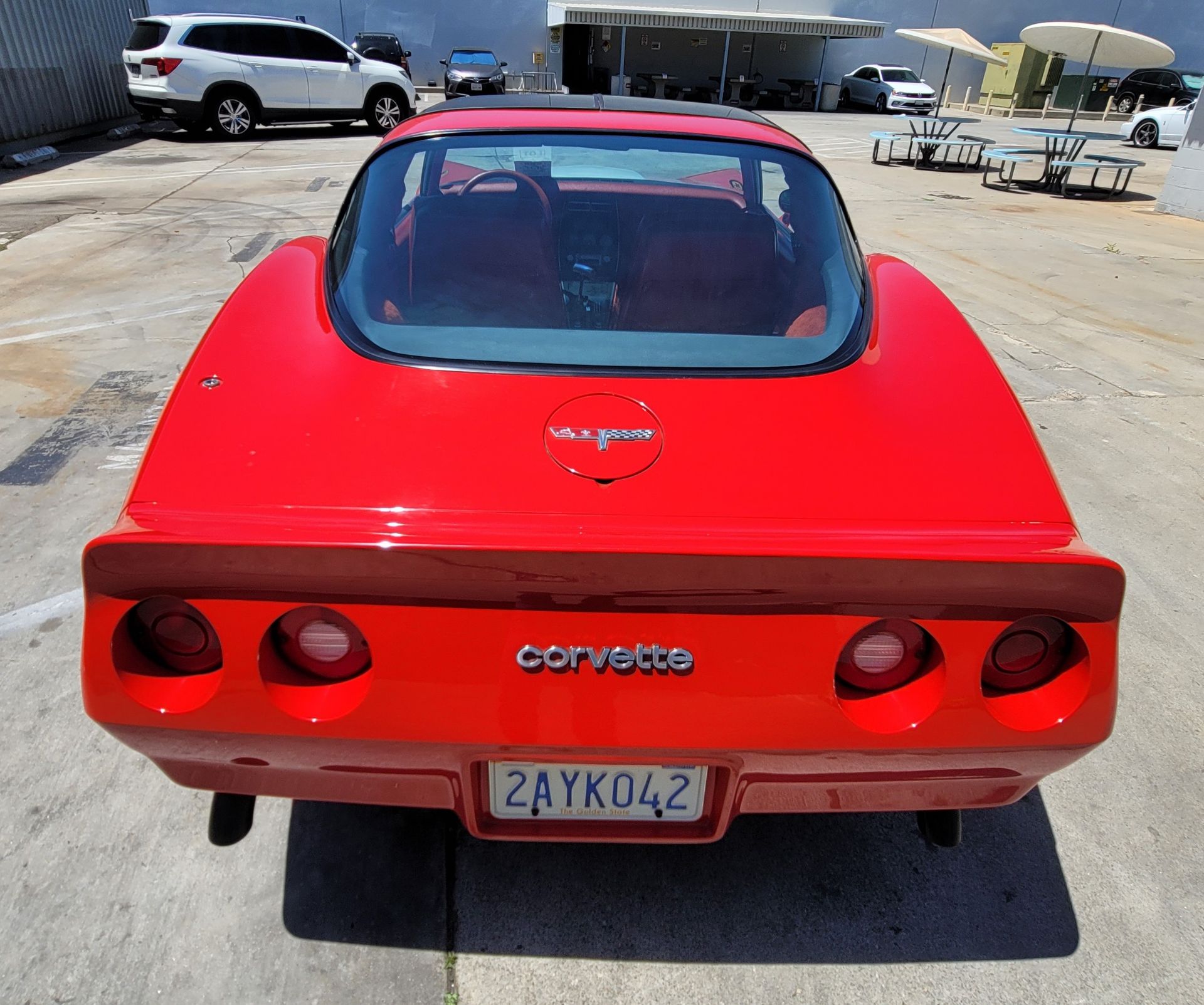 1980 CHEVROLET CORVETTE, WAS VIC EDELBROCK'S PERSONAL CAR BOUGHT FOR R&D, RED INTERIOR, TITLE ONLY. - Bild 42 aus 70