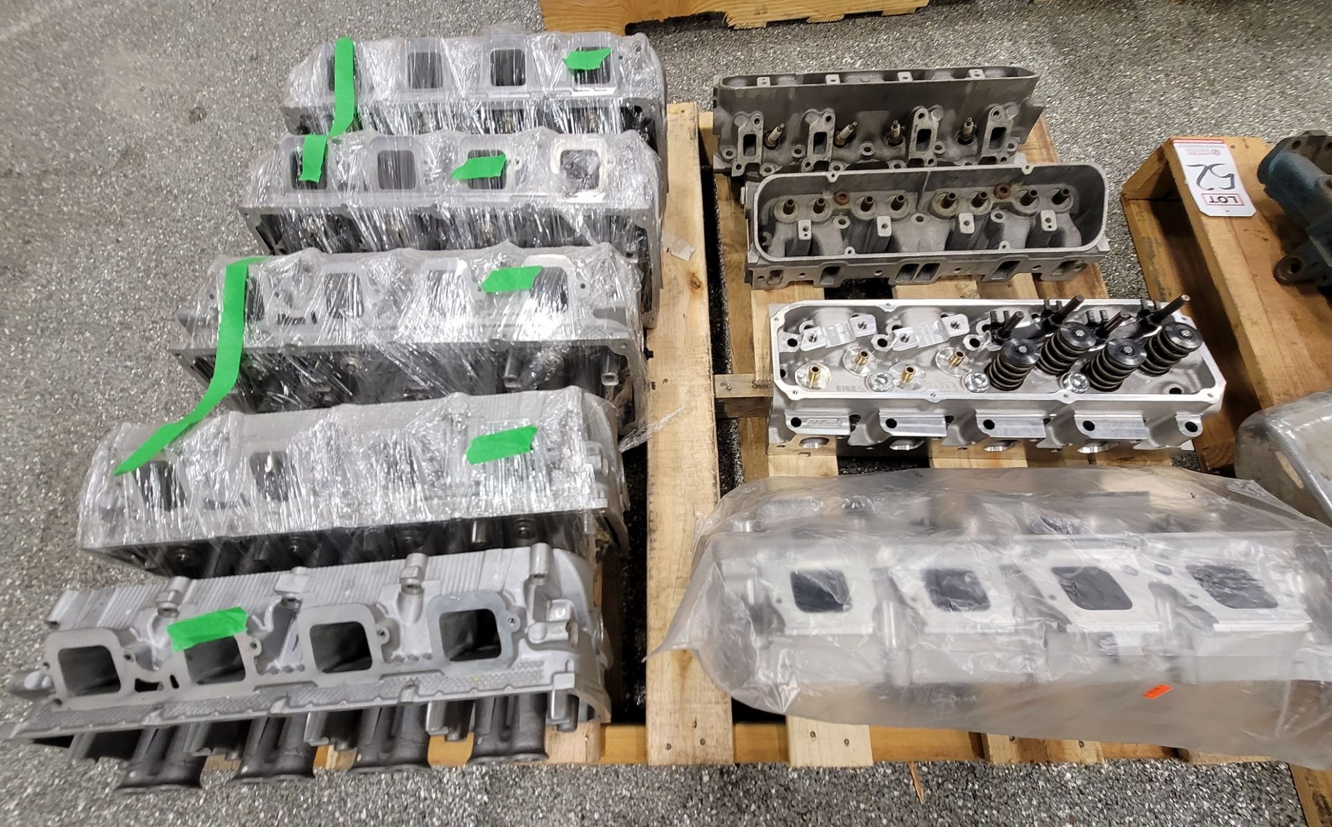 LOT - (9) CYLINDER HEADS - Image 2 of 2