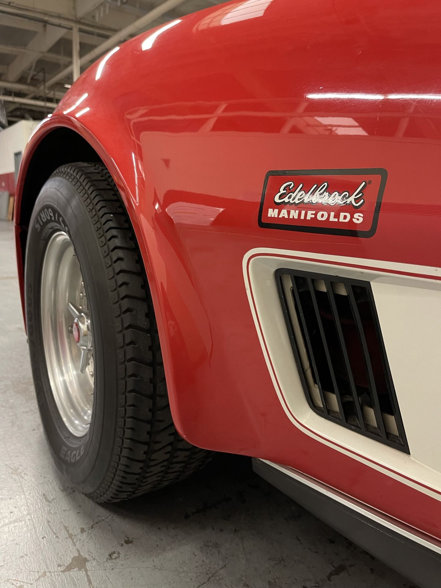 1980 CHEVROLET CORVETTE, WAS VIC EDELBROCK'S PERSONAL CAR BOUGHT FOR R&D, RED INTERIOR, TITLE ONLY. - Image 26 of 70