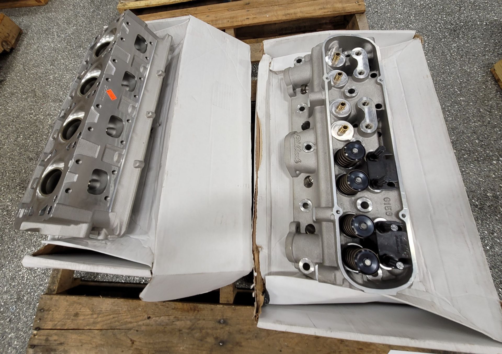 LOT - (2) CYLINDER HEADS