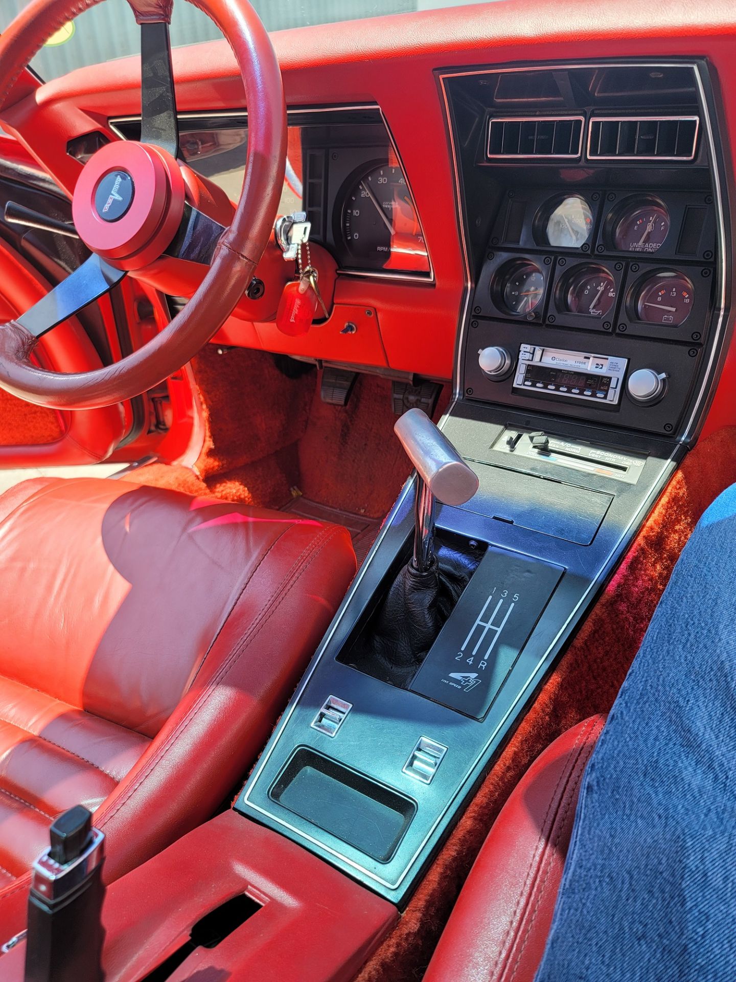 1980 CHEVROLET CORVETTE, WAS VIC EDELBROCK'S PERSONAL CAR BOUGHT FOR R&D, RED INTERIOR, TITLE ONLY. - Bild 21 aus 70