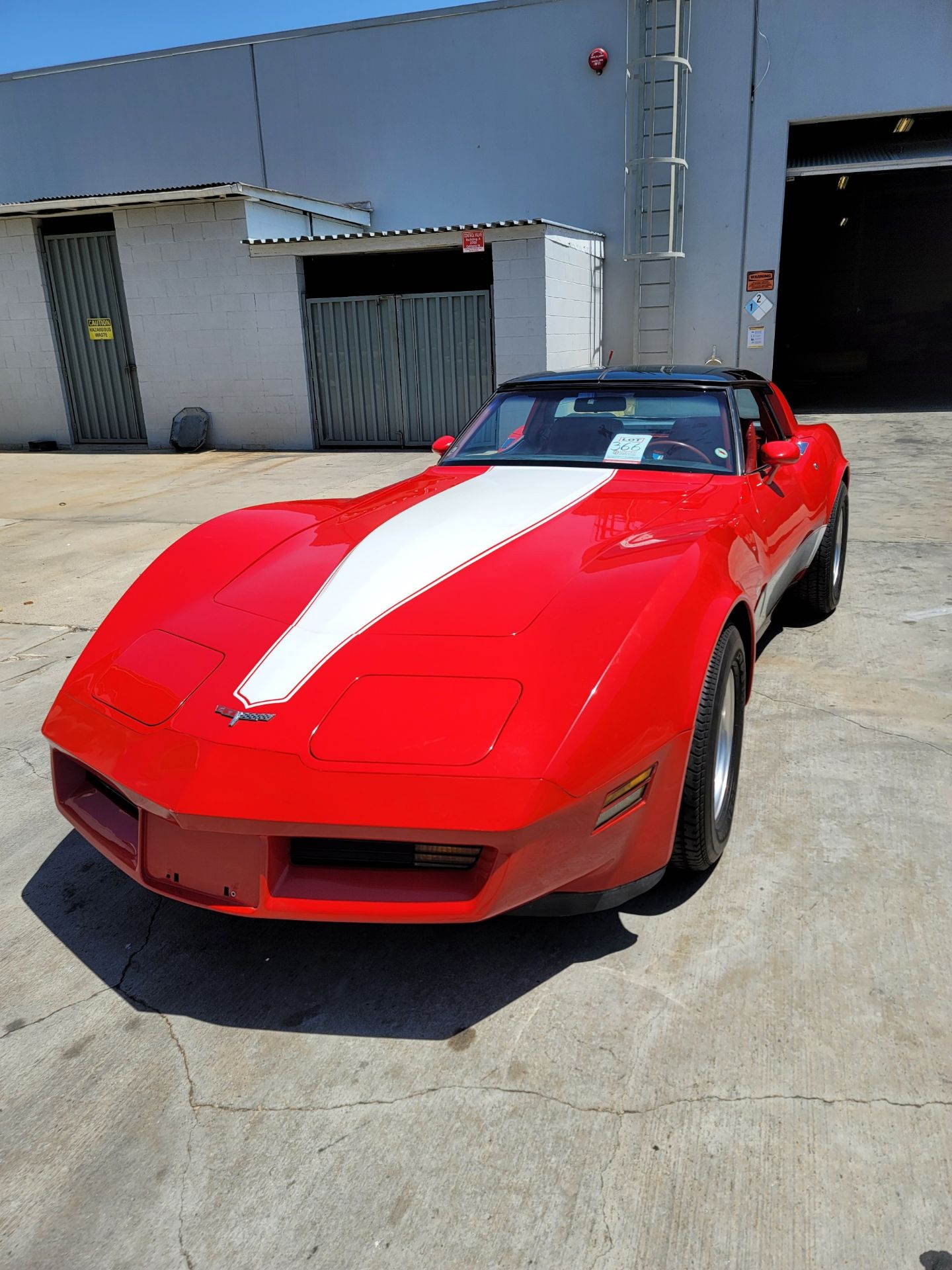1980 CHEVROLET CORVETTE, WAS VIC EDELBROCK'S PERSONAL CAR BOUGHT FOR R&D, RED INTERIOR, TITLE ONLY. - Image 59 of 70