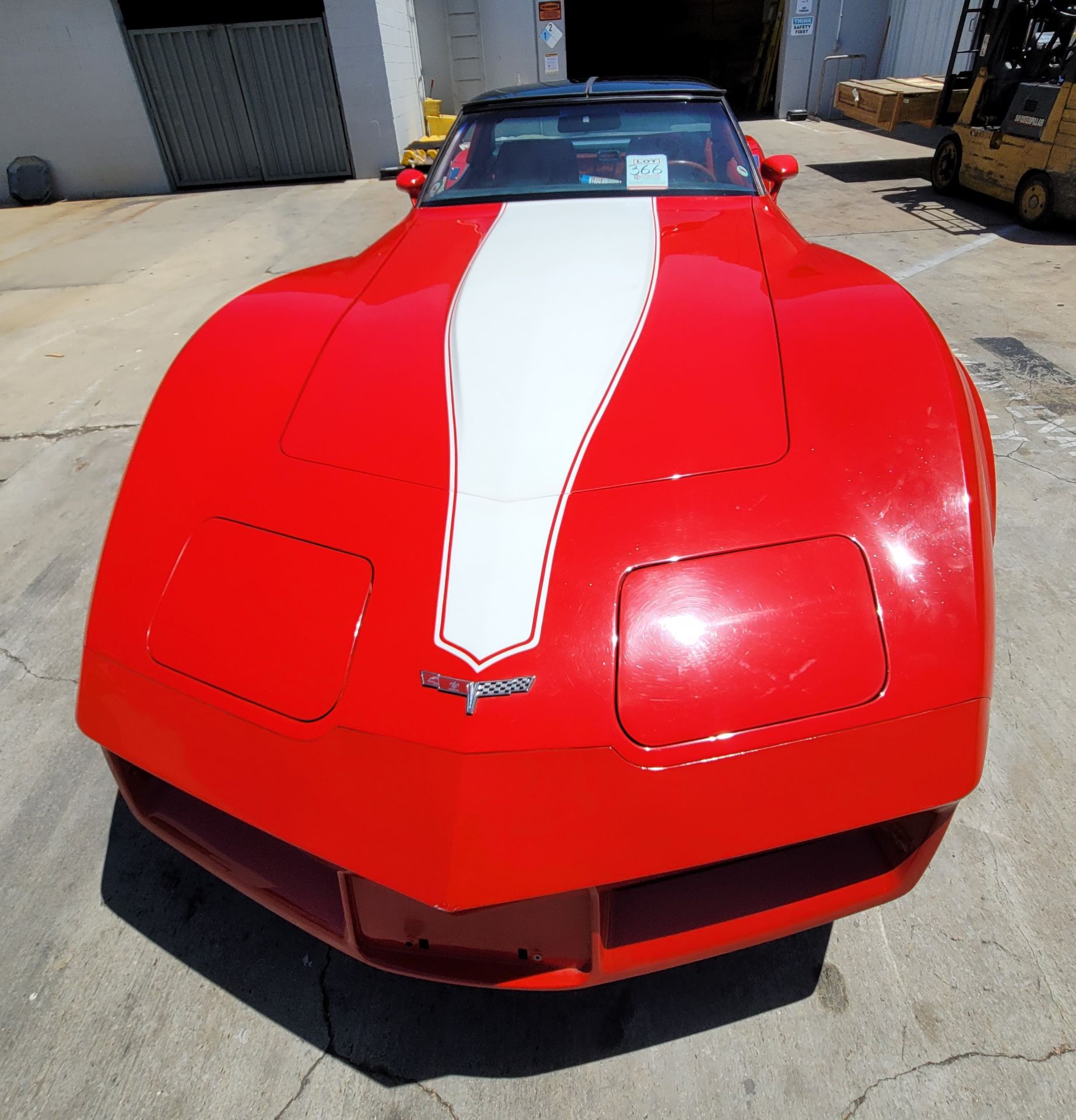 1980 CHEVROLET CORVETTE, WAS VIC EDELBROCK'S PERSONAL CAR BOUGHT FOR R&D, RED INTERIOR, TITLE ONLY. - Image 49 of 70