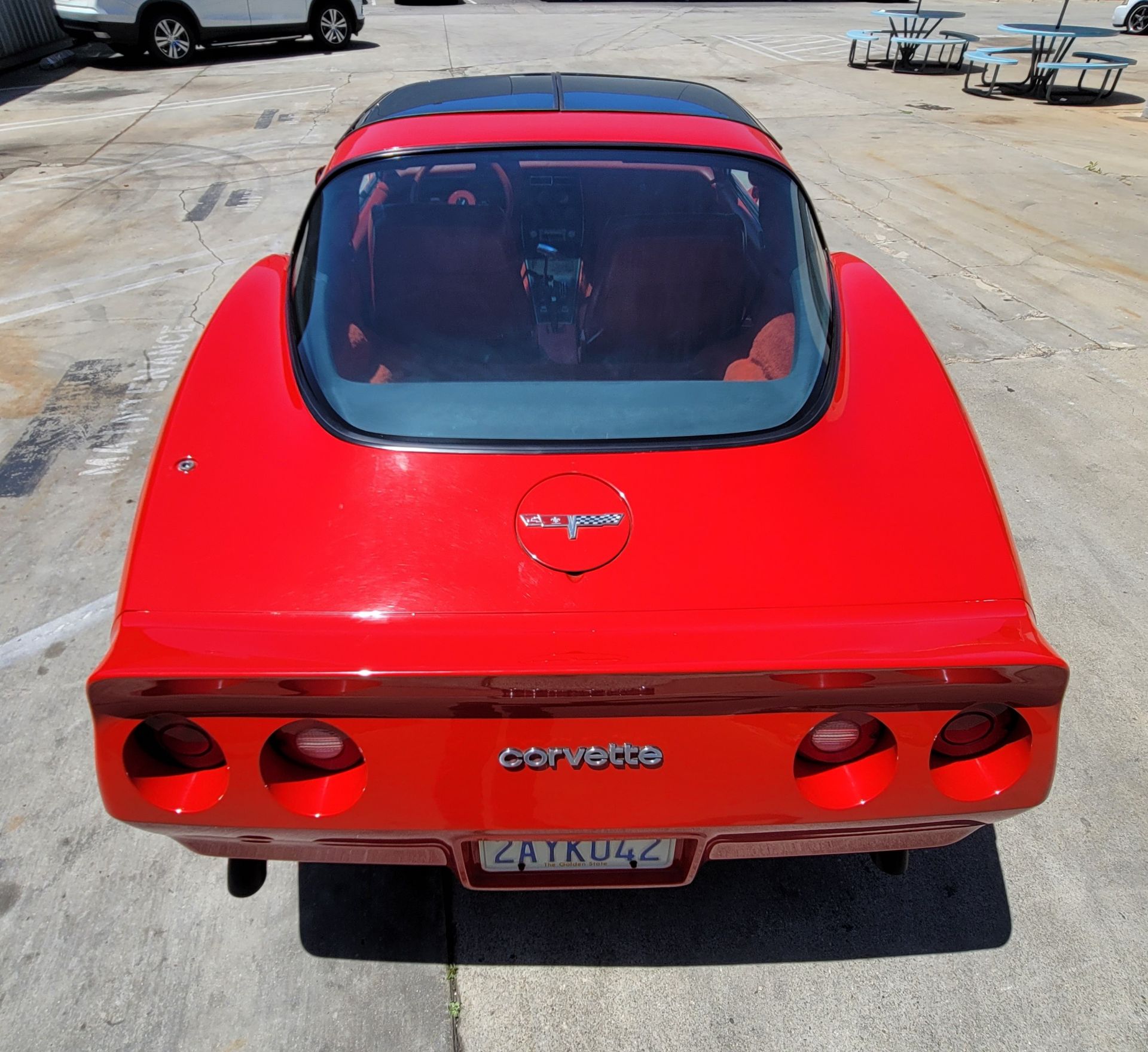 1980 CHEVROLET CORVETTE, WAS VIC EDELBROCK'S PERSONAL CAR BOUGHT FOR R&D, RED INTERIOR, TITLE ONLY. - Image 43 of 70