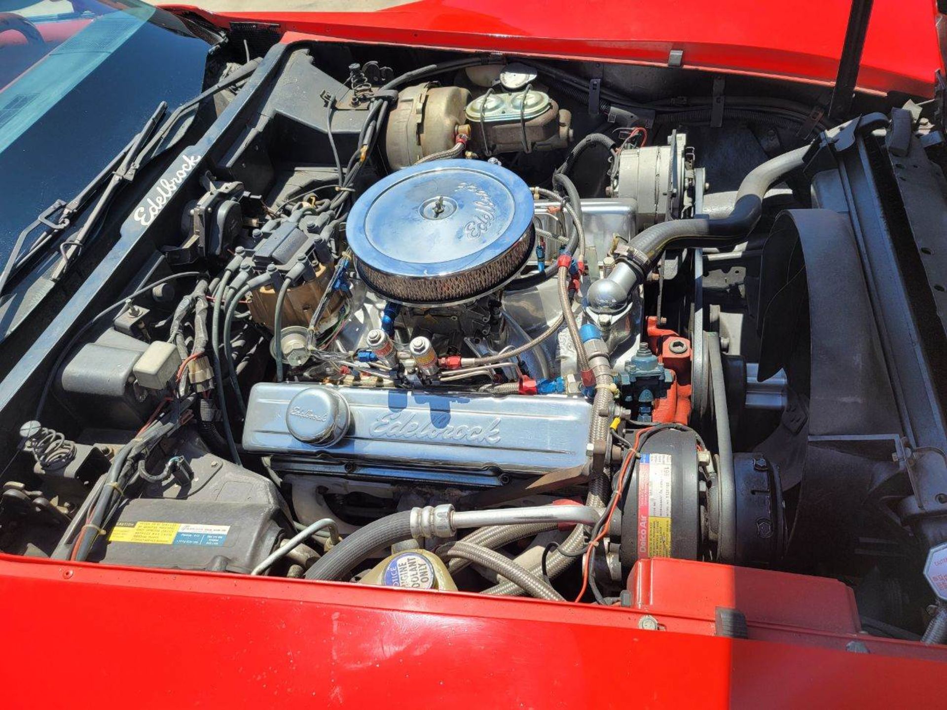 1980 CHEVROLET CORVETTE, WAS VIC EDELBROCK'S PERSONAL CAR BOUGHT FOR R&D, RED INTERIOR, TITLE ONLY. - Bild 66 aus 70