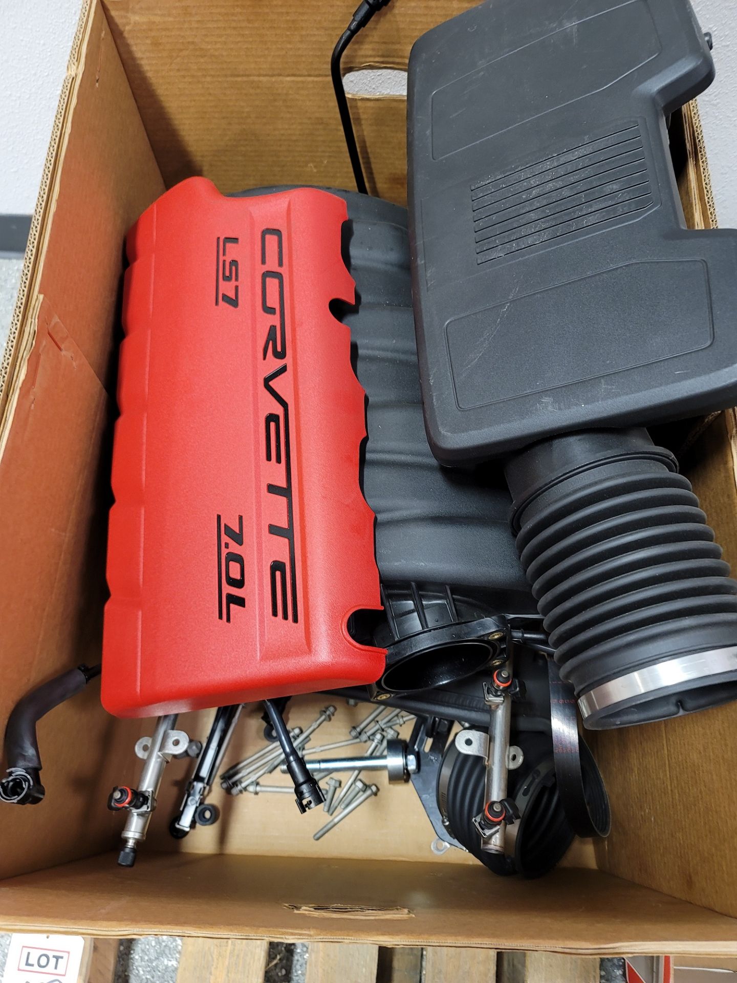 LOT - STOCK PARTS FROM A 7.0L CORVETTE LS7 - Image 2 of 5