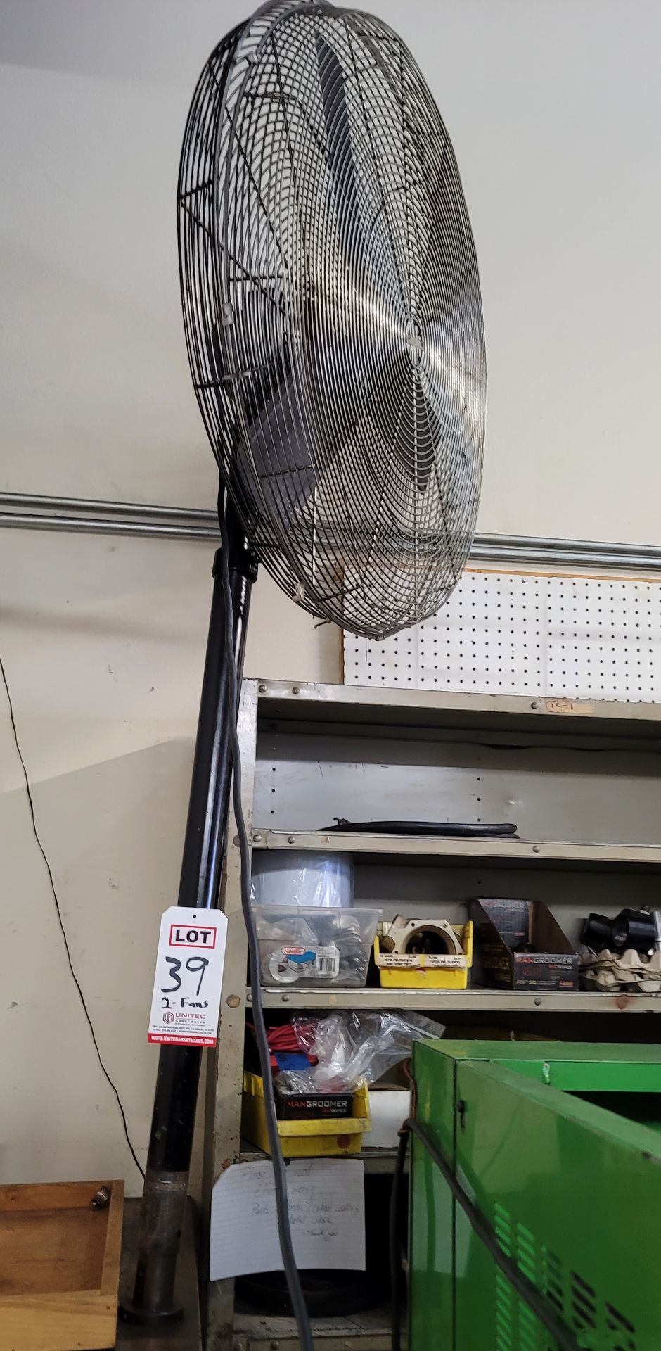 LOT - (2) SHOP FANS