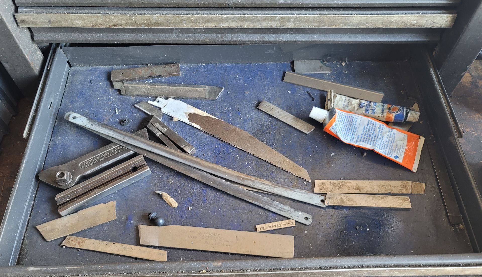 TOOL BOX, W/ MISC DRAWER CONTENTS - Image 6 of 6