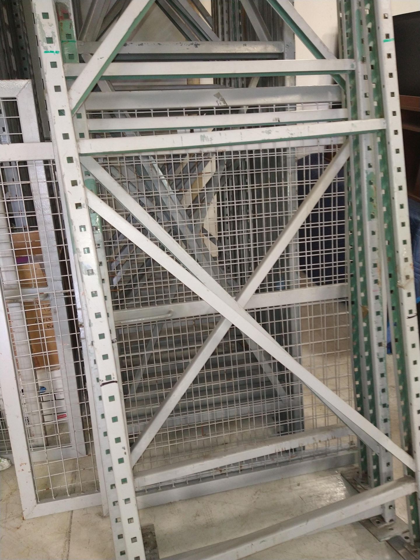 LOT - REMAINING DISASSEMBLED PALLET RACK IN BUILDING (LOCATION: ORANGE, CA) - Image 4 of 9
