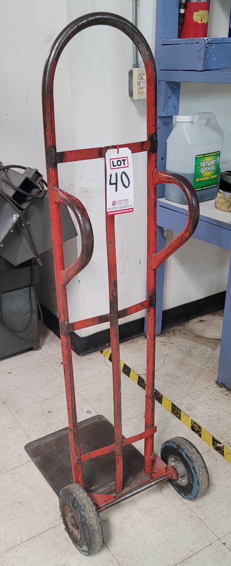 HAND TRUCK, SOLID TIRES