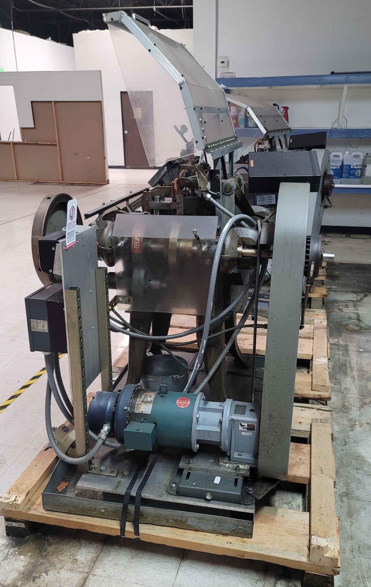 NILSON S-0 FOURSLIDE WIRE FORMING MACHINE, NO. 60880, S/N 60980 (NOTE: LOT 13 & 14 HAVE IDENTICAL - Image 2 of 3