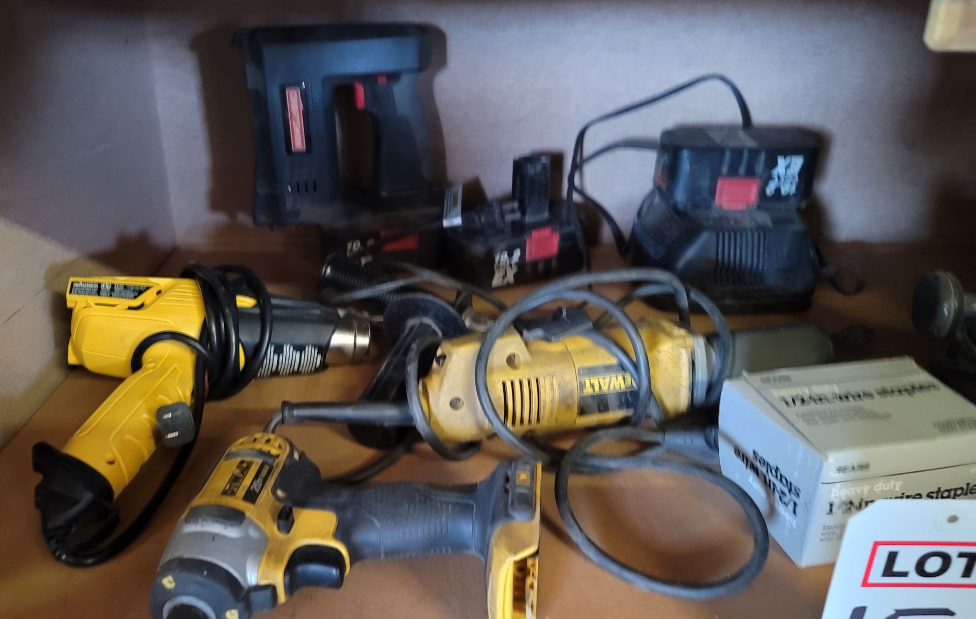 LOT - ASSORTED CORDED AND BATTERY OPERATED POWER TOOLS: TOO MUCH TO LIST, SEE PHOTOS - Image 2 of 3