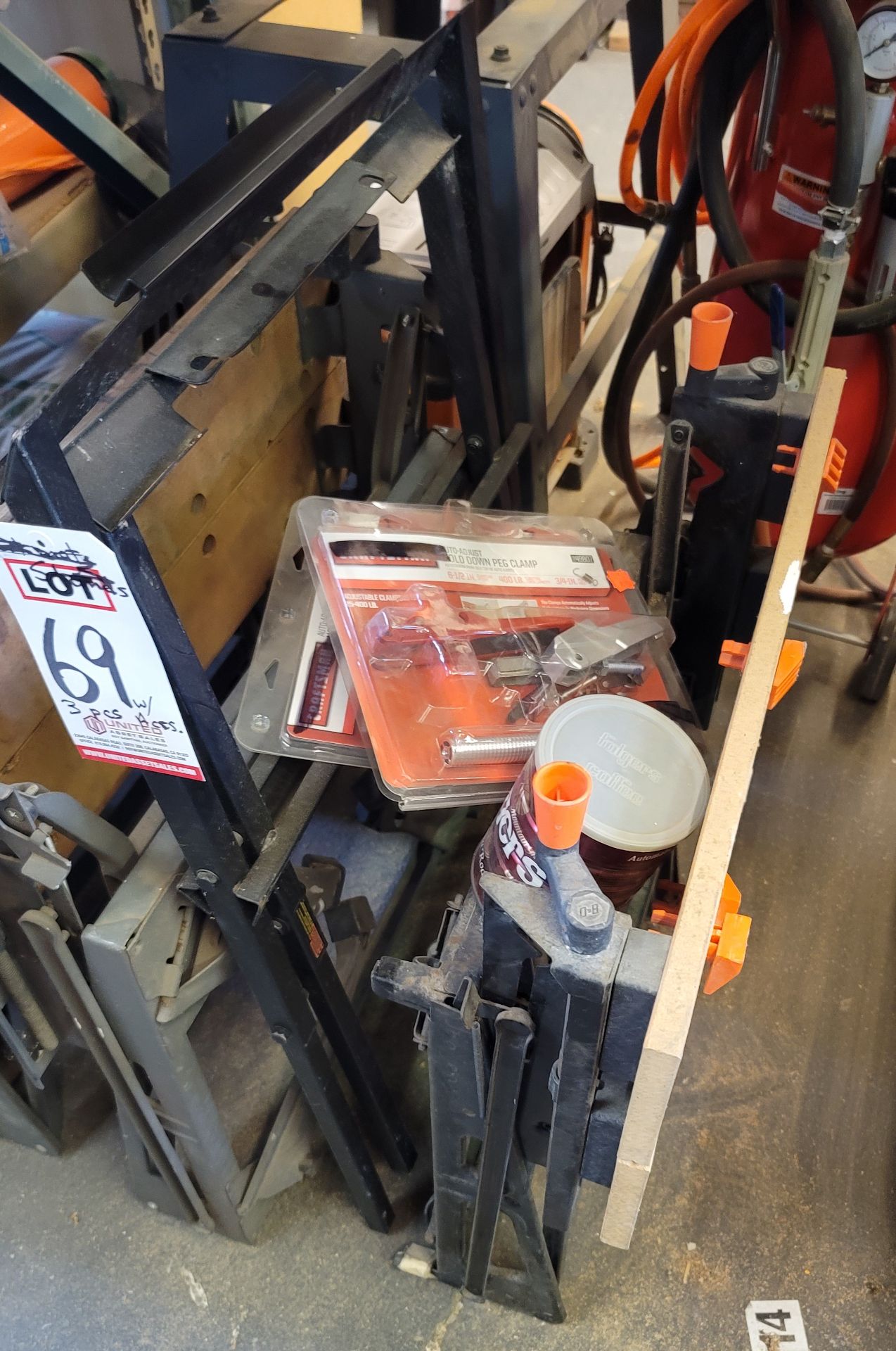 LOT - (3) PORTABLE JOB SITE WORKBENCHES - Image 3 of 3