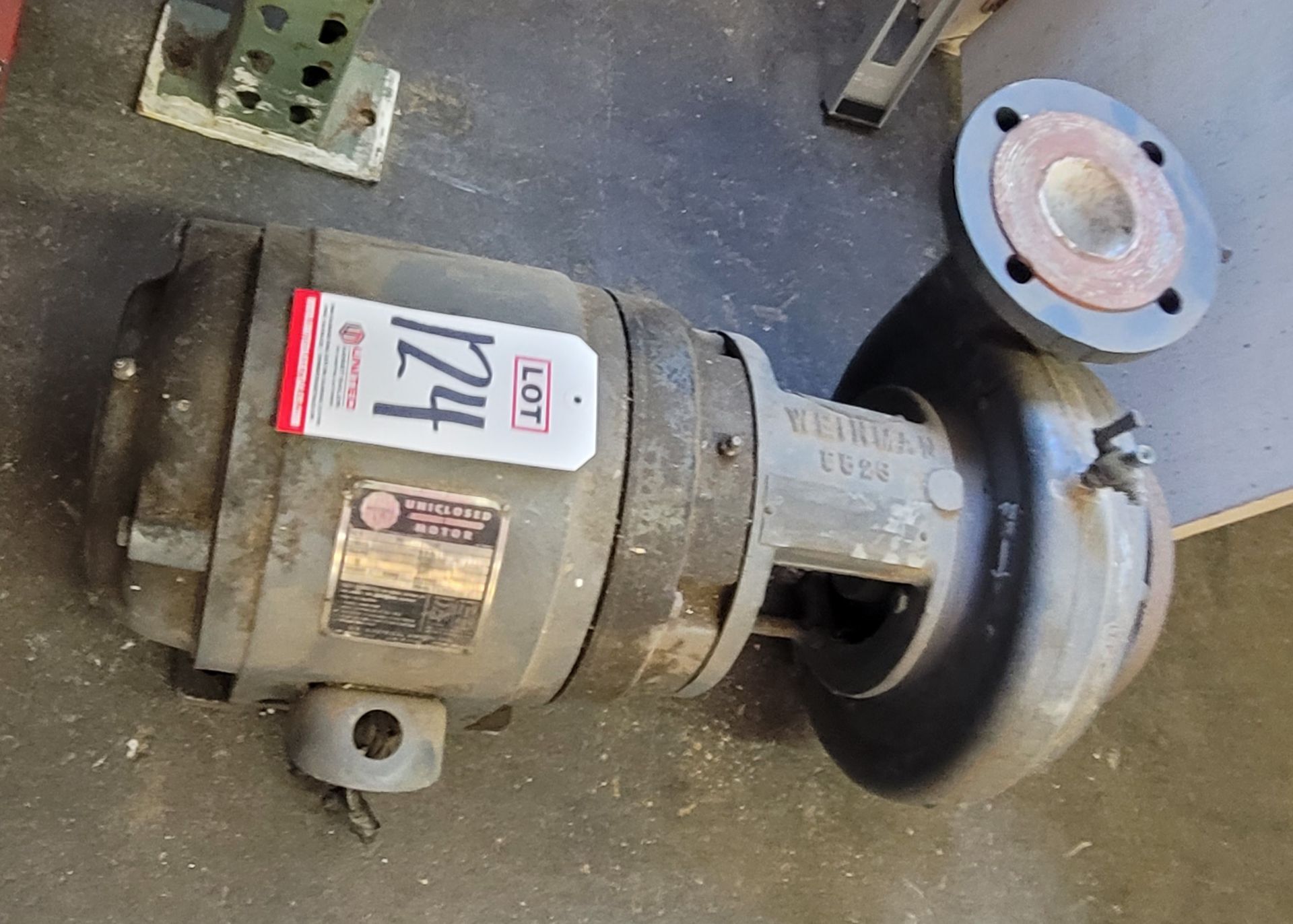 WEINMAN 5523 PUMP W/ 5 HP MOTOR