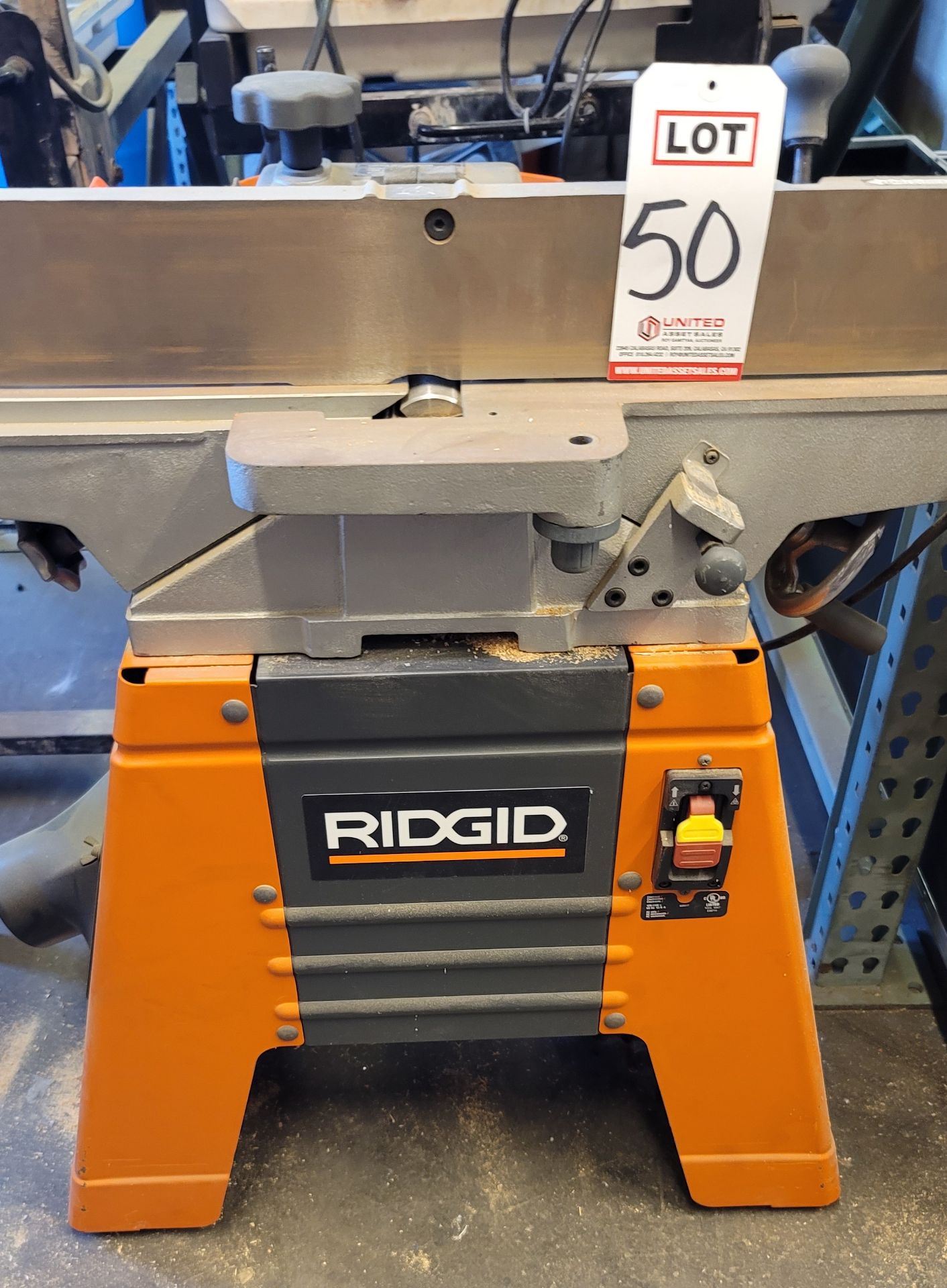 RIDGID 6 AMP CORDED 6-1/8" JOINTER, S/N P072047249 - Image 3 of 3