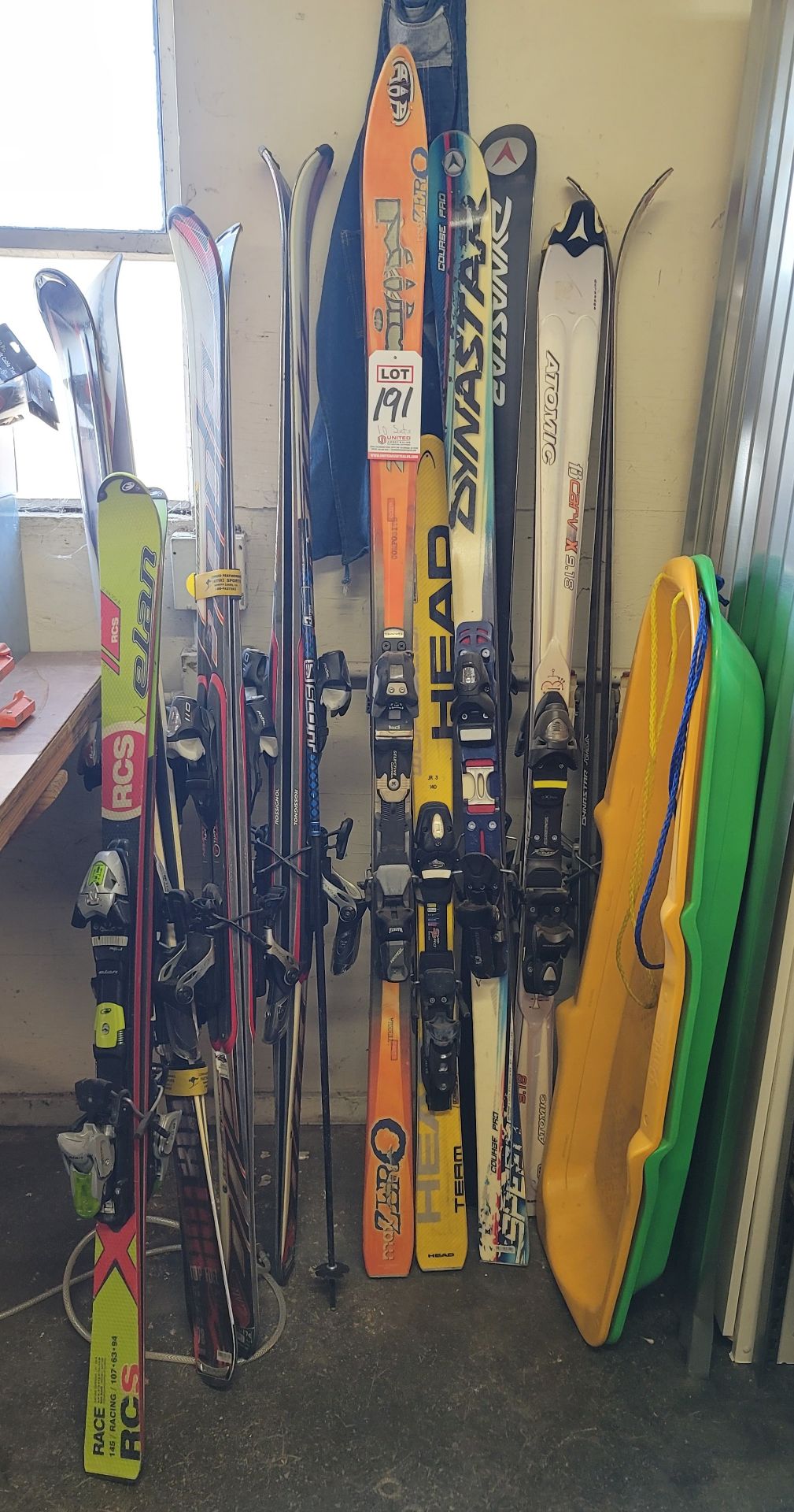 LOT - APPROX. (10) SETS OF SKIS