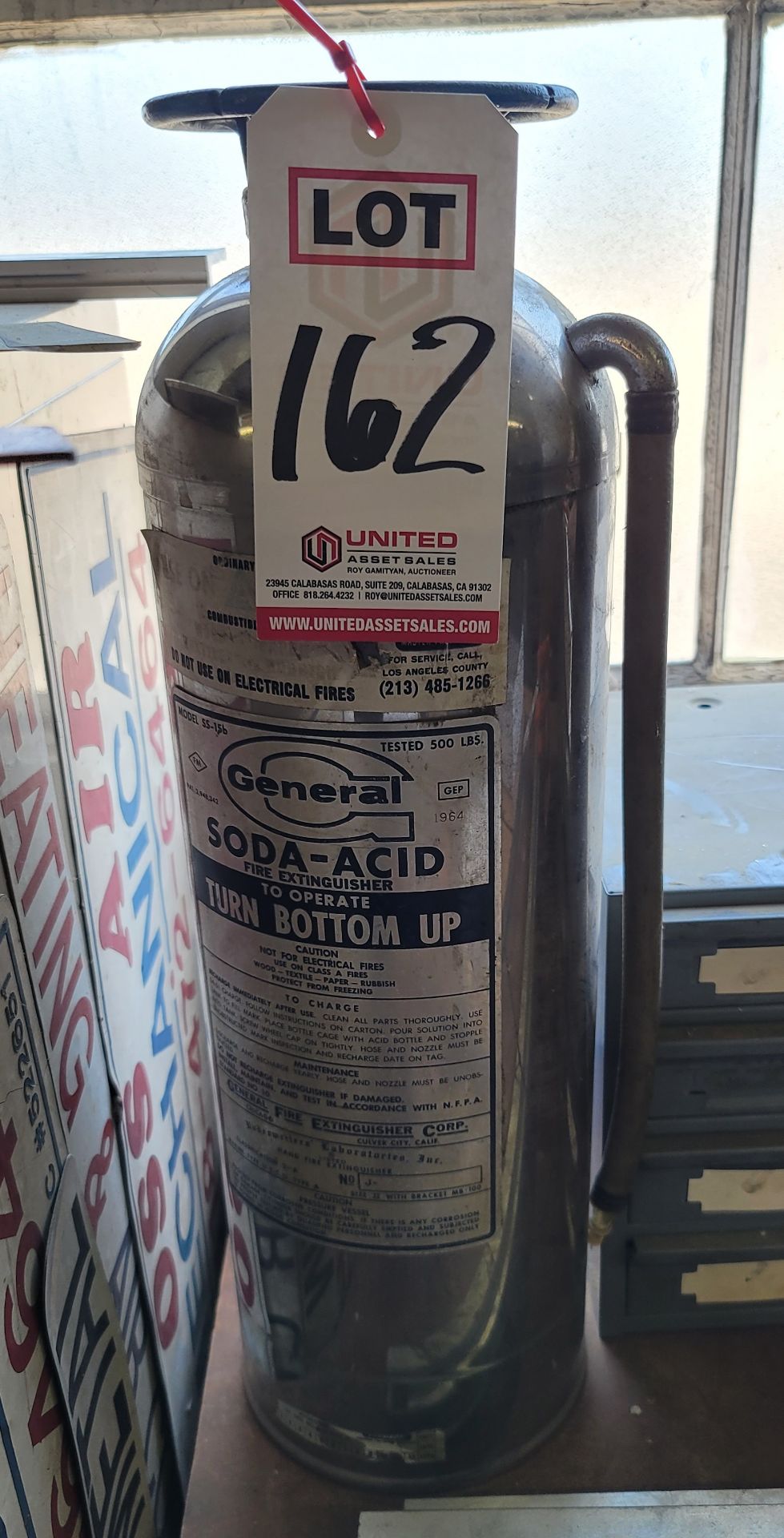 GENERAL SODA-ACID FIRE EXTINGUISHER