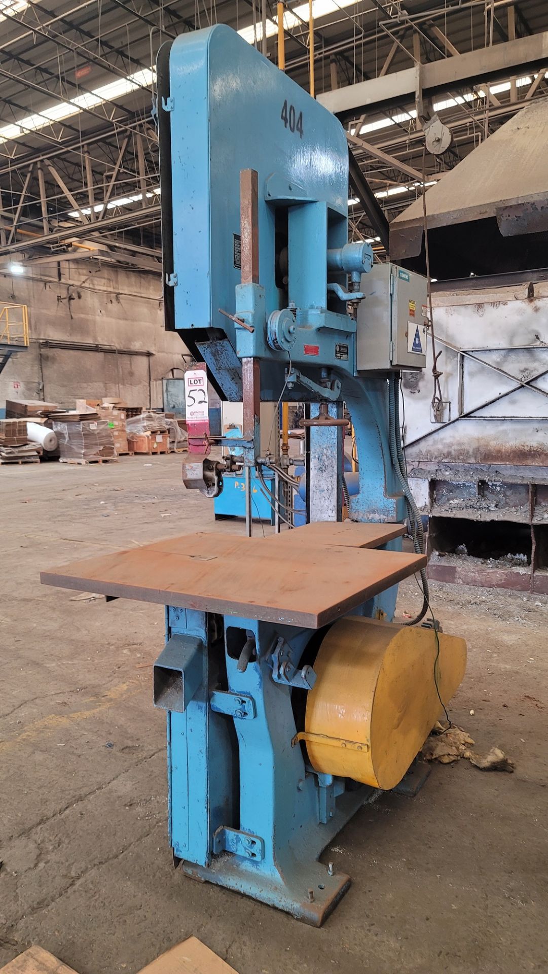 NORTHFIELD MODEL 36-1 BAND SAW MACHINE, 36", S/N A040398-E (PLM 404) - Image 2 of 2