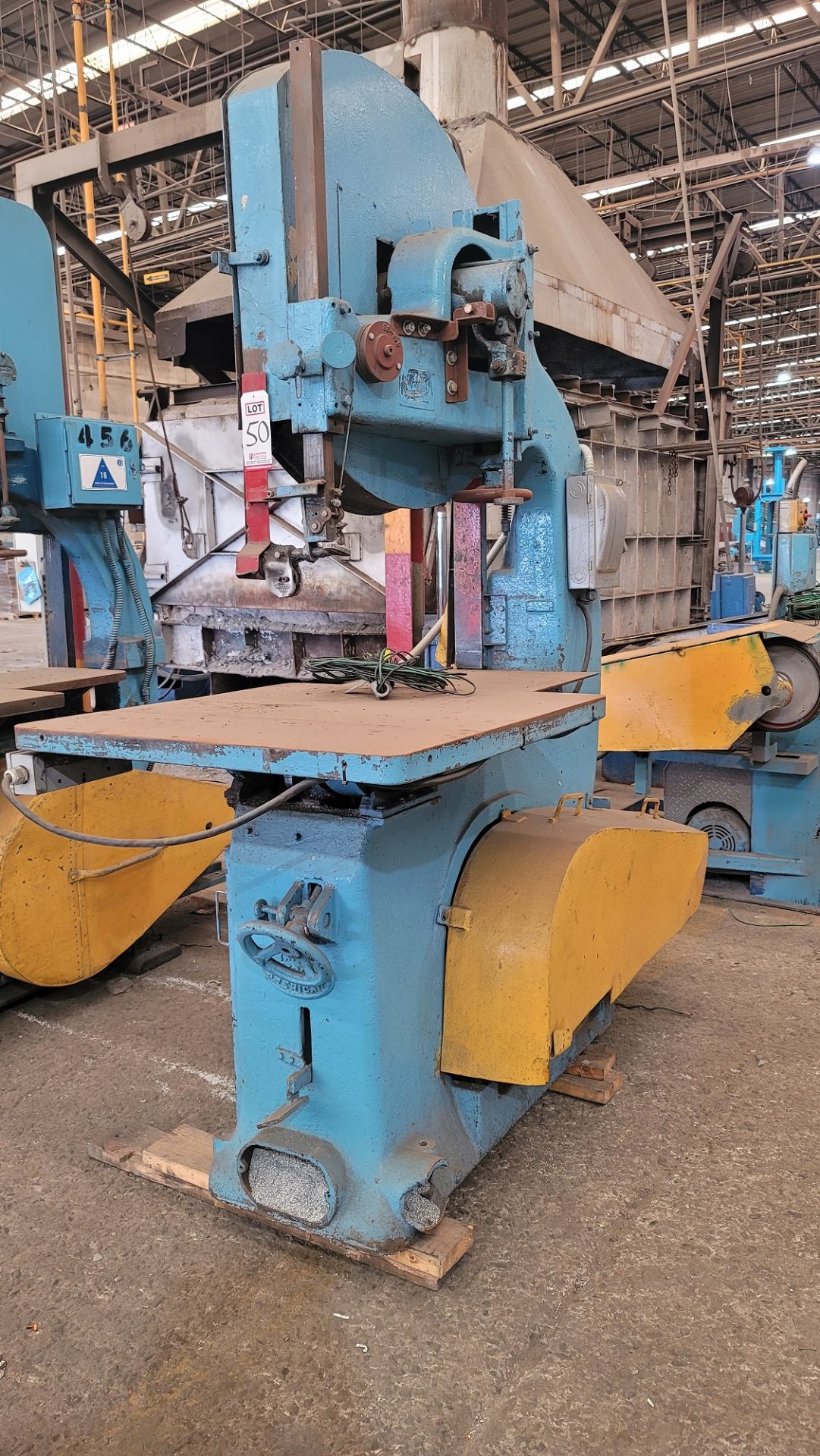 YATES Y36 BAND SAW MACHINE, 36" (PLM 458) - Image 2 of 2