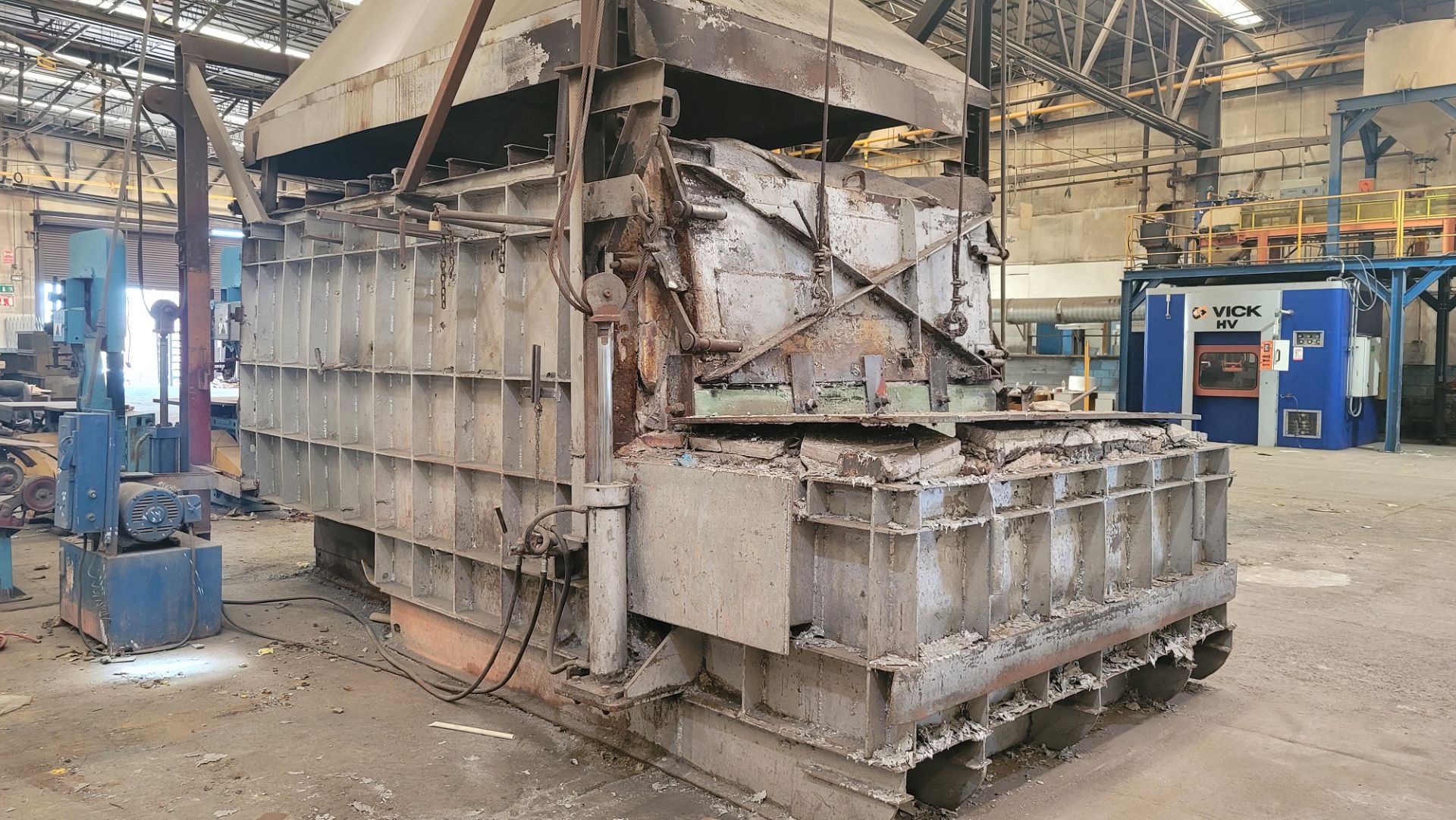 REVERB FURNACE W/ 3 BURNERS 1MMBTU EA (COMBUSTION SYSTEM, VALVE TRAIN AND CONTROL ONLY), 15,000 LB - Image 2 of 6