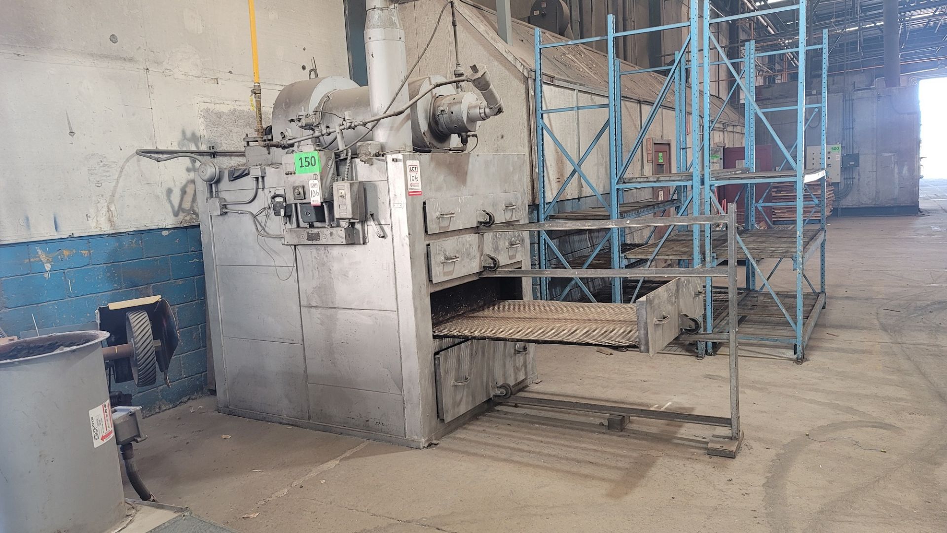 GAS BURNER FURNACE W/ DRAWERS FOR CORES (PLM 150)