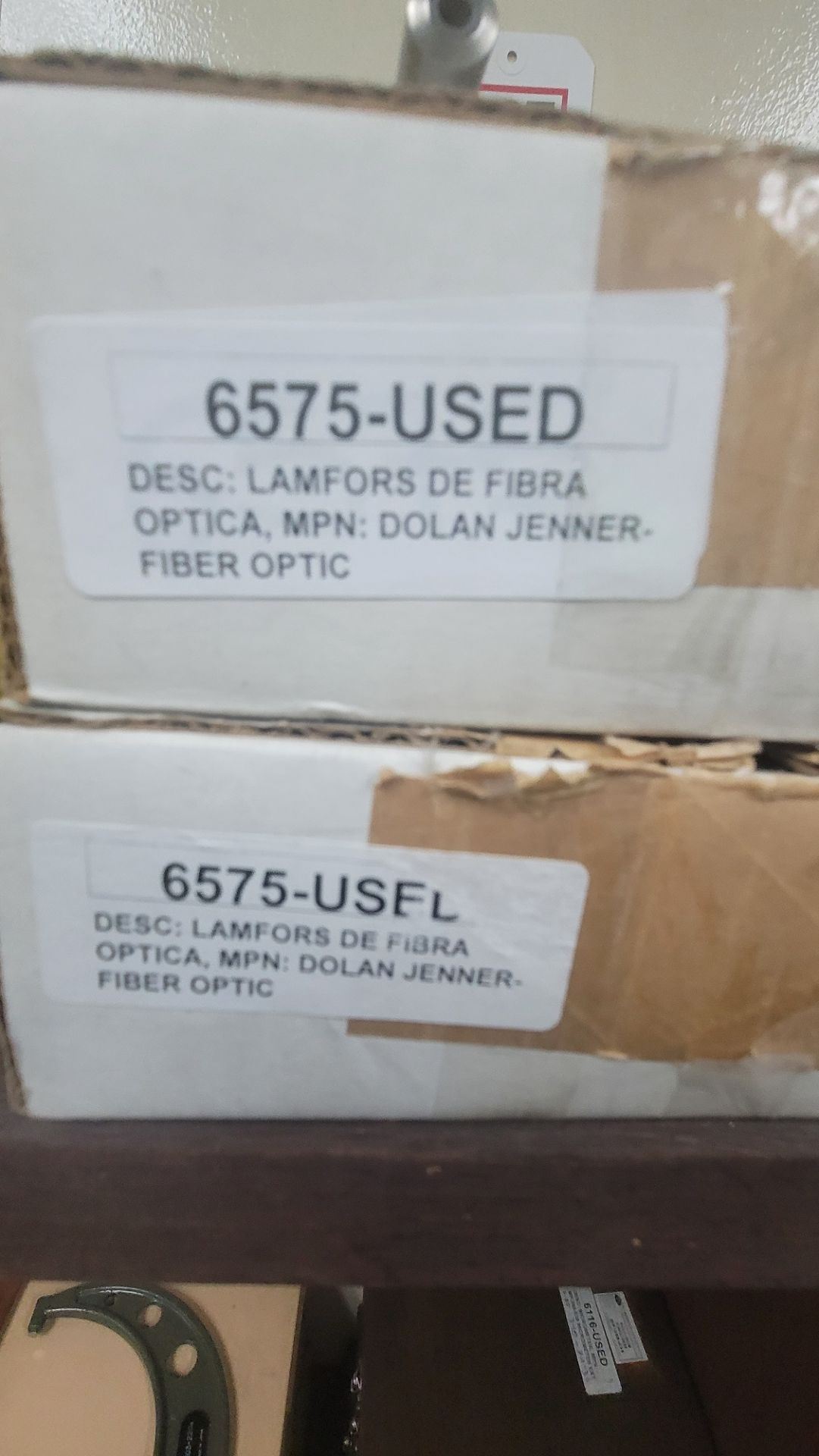 LOT - (2) FIBER OPTIC LAMP EXTENSIONS - Image 2 of 2