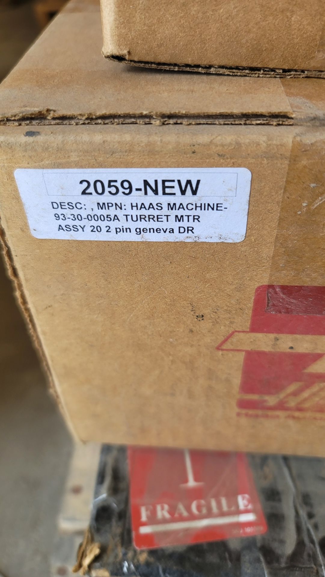 LOT - (8) BOXES OF HAAS MACHINE PARTS, NEW, SEE PHOTOS - Image 4 of 8