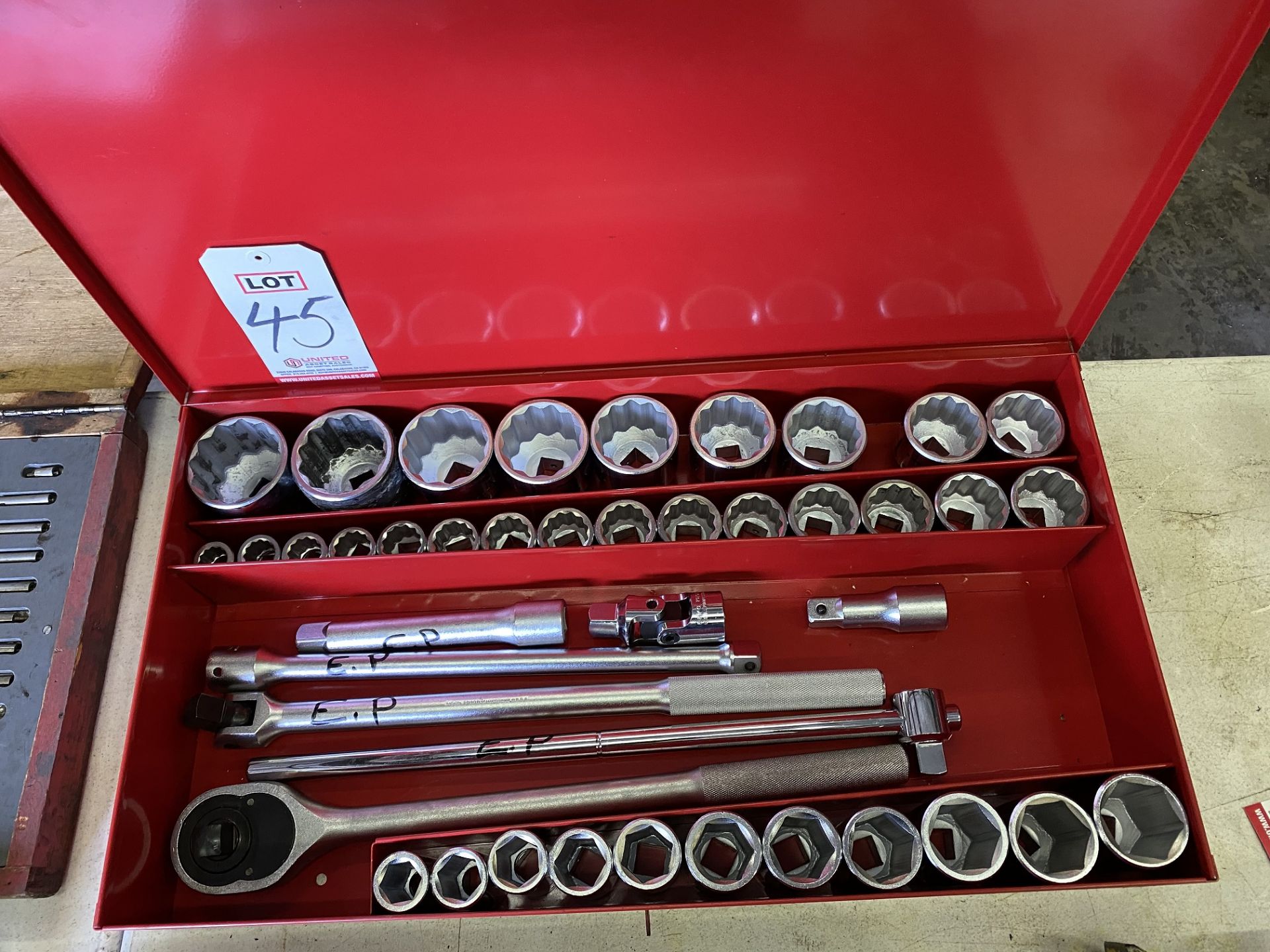 PROTO ¾" DRIVE SOCKET SET (LOCATION: AS)