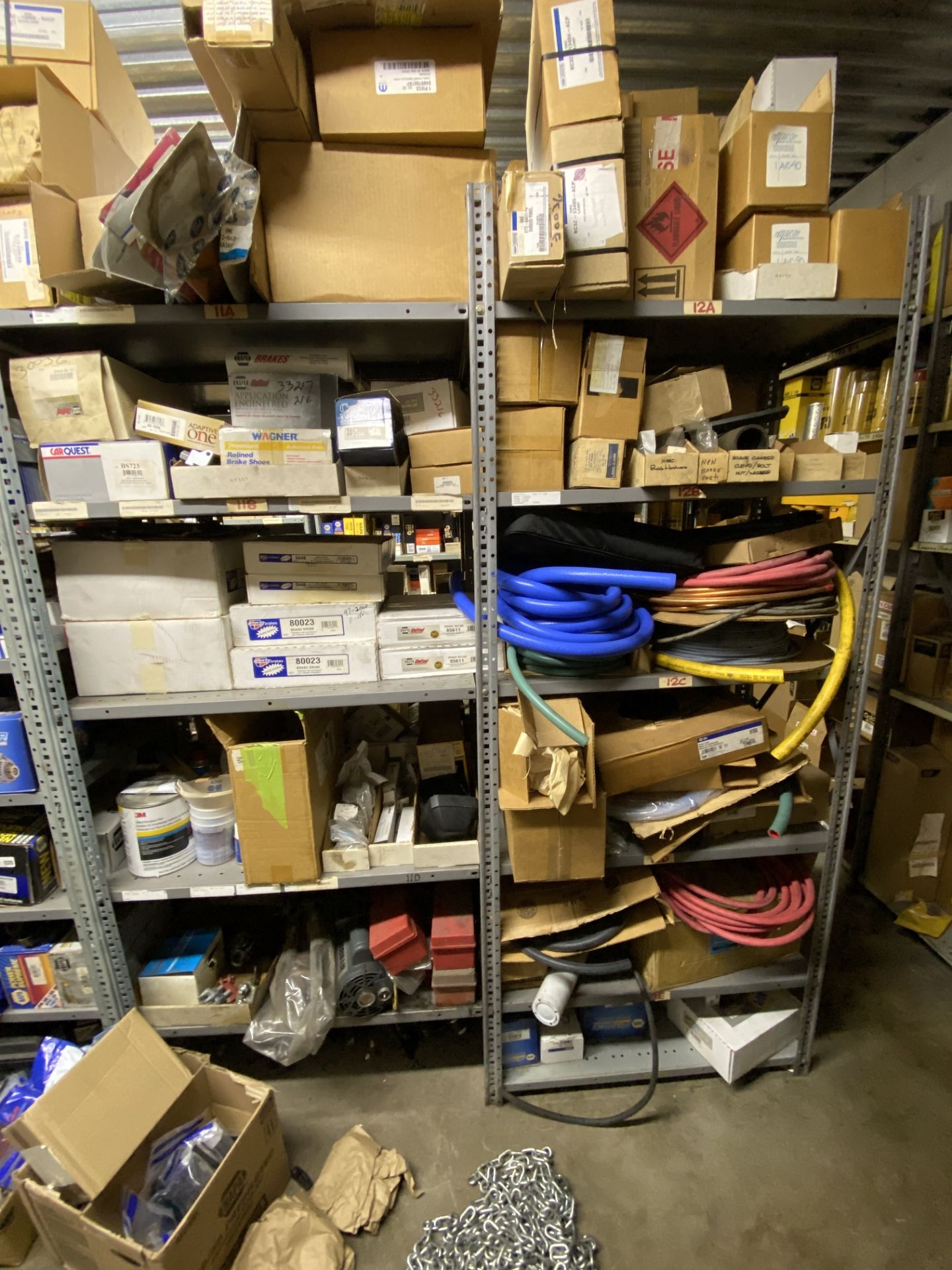 LOT - (18) SHELVES OF AUTOMOTIVE SERVICE PARTS (LOCATION: AS) - Image 5 of 12