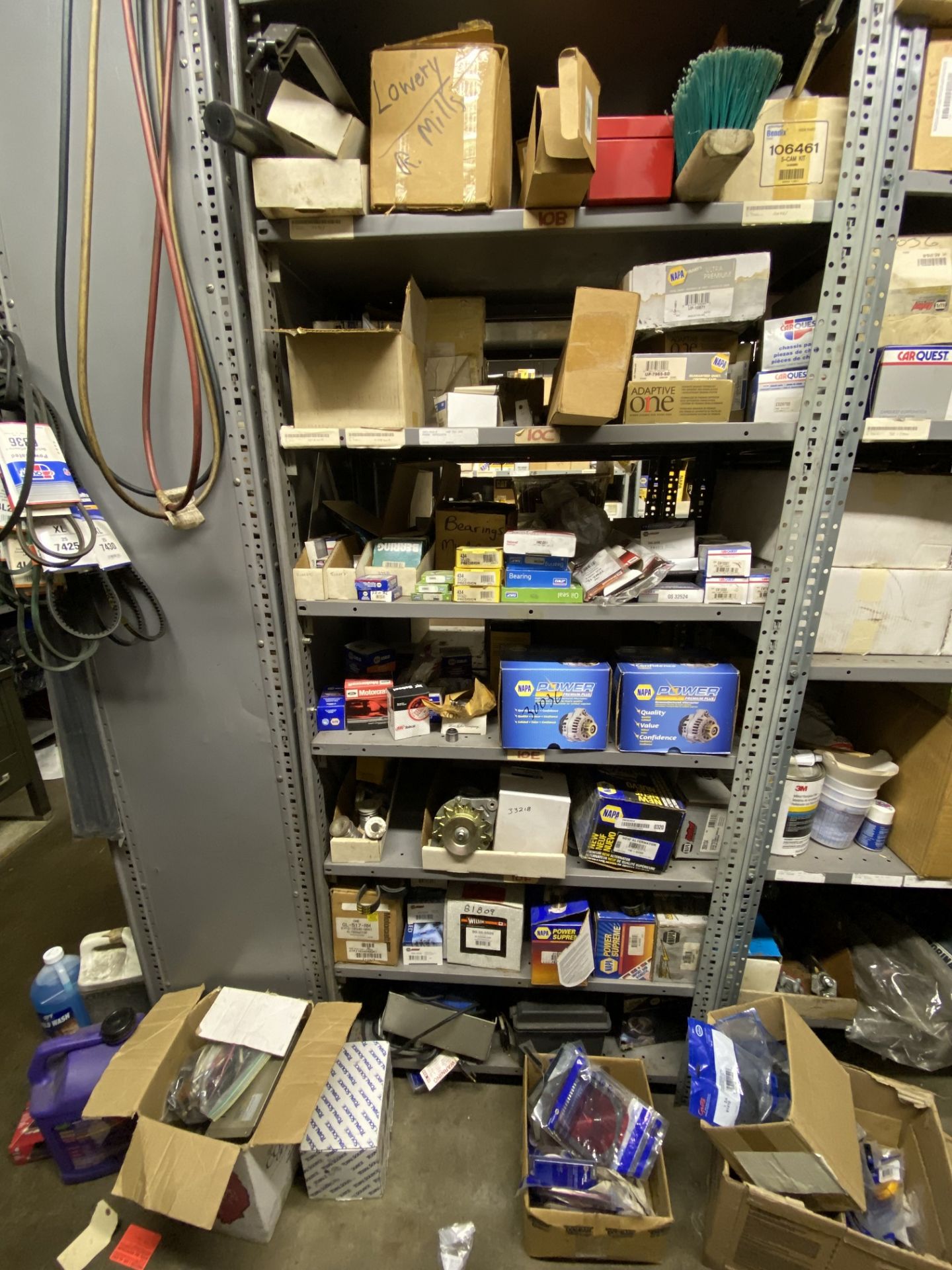 LOT - (18) SHELVES OF AUTOMOTIVE SERVICE PARTS (LOCATION: AS) - Image 6 of 12