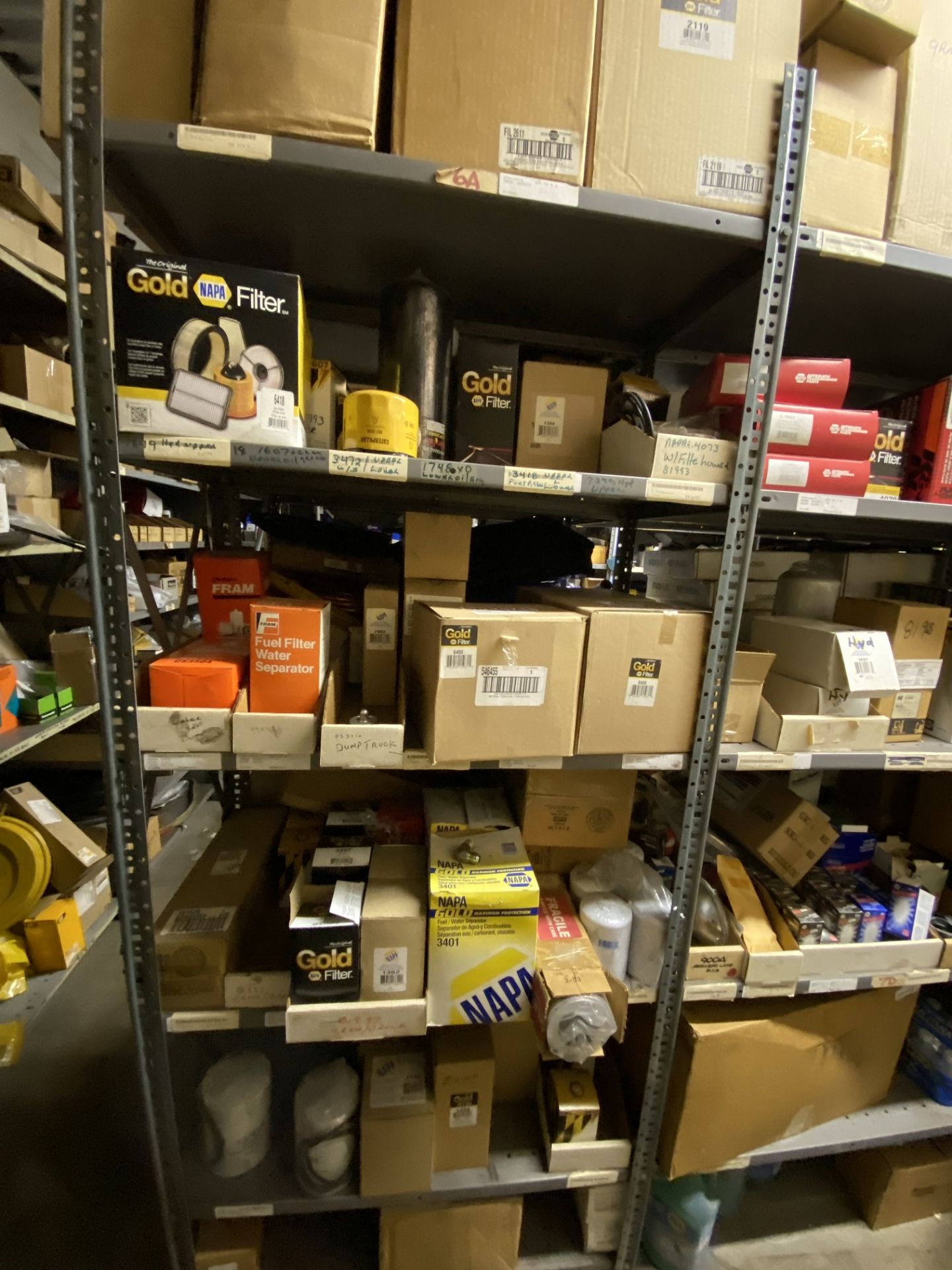 LOT - (18) SHELVES OF AUTOMOTIVE SERVICE PARTS (LOCATION: AS) - Image 12 of 12