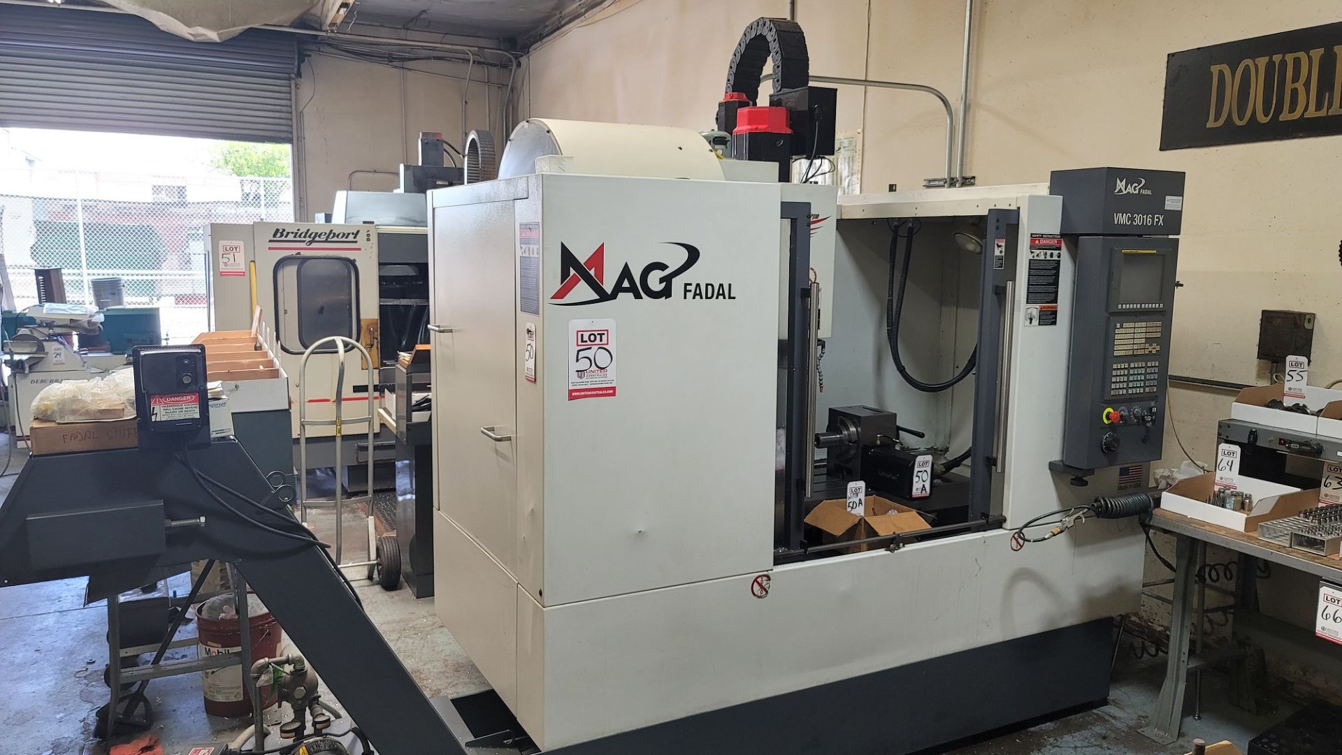 2008 MAG FADAL VMC3016FX-I0 MACHINING CENTER, ELITE PACKAGE, GE FANUC SERIES OI-MC CNC CONTROL, XYZ - Image 8 of 23