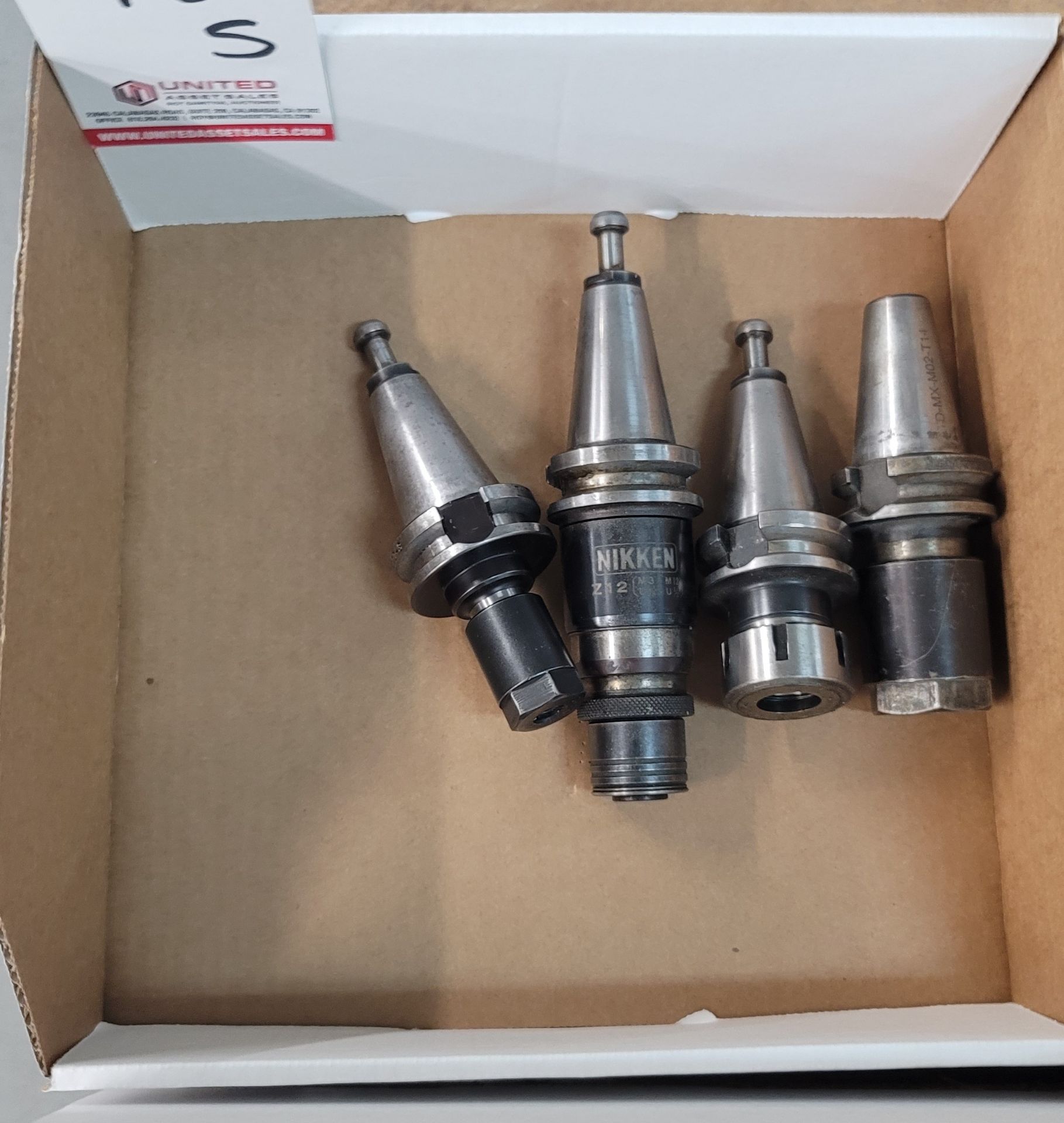 LOT - (6) BT-35 TOOL HOLDERS, **IMMEX REGISTERED EQUIPMENT (NEEDS TO RETURN TO THE US) SELLER WILL