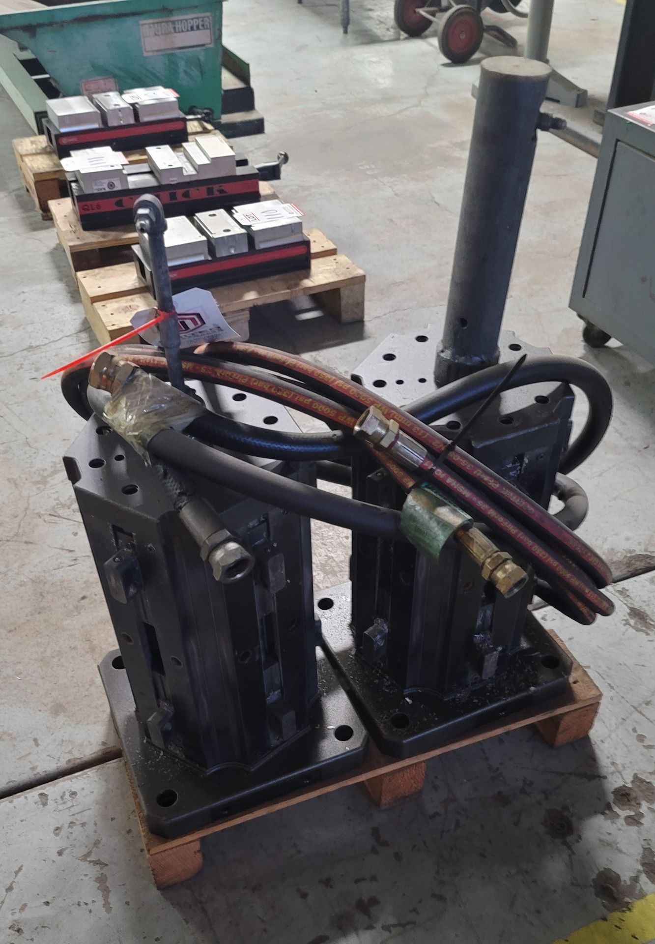 LOT - (2) MULTI-STATION HYDRAULIC CLAMPING TOMBSTONE FIXTURES, **IMMEX REGISTERED EQUIPMENT (NEEDS - Image 2 of 2