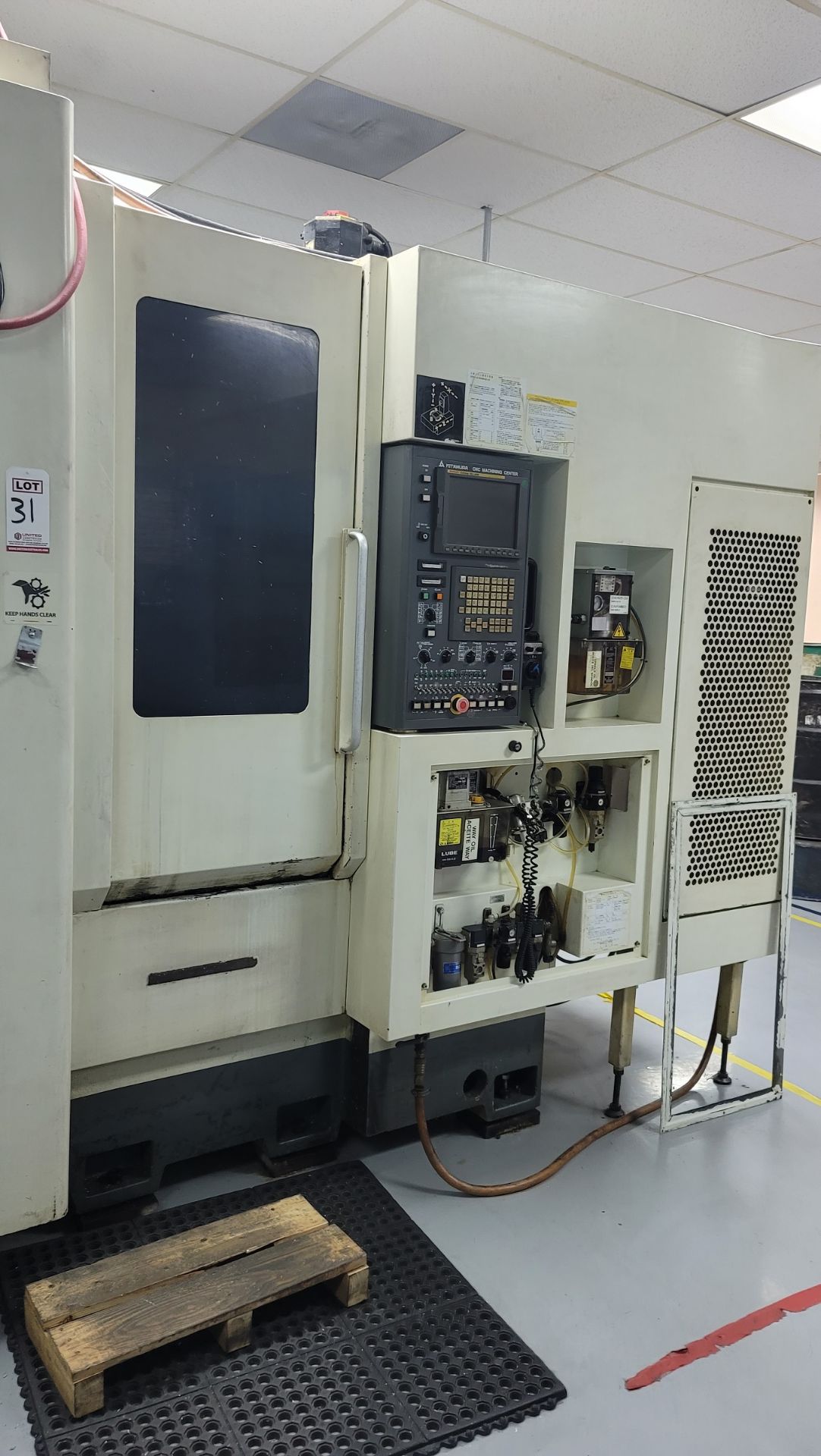 KITAMURA MYCENTER-HX300iF HORIZONTAL MACHINING CENTER, FANUC SERIES 16I-MB CNC CONTROL, 20000 RPM - Image 4 of 13