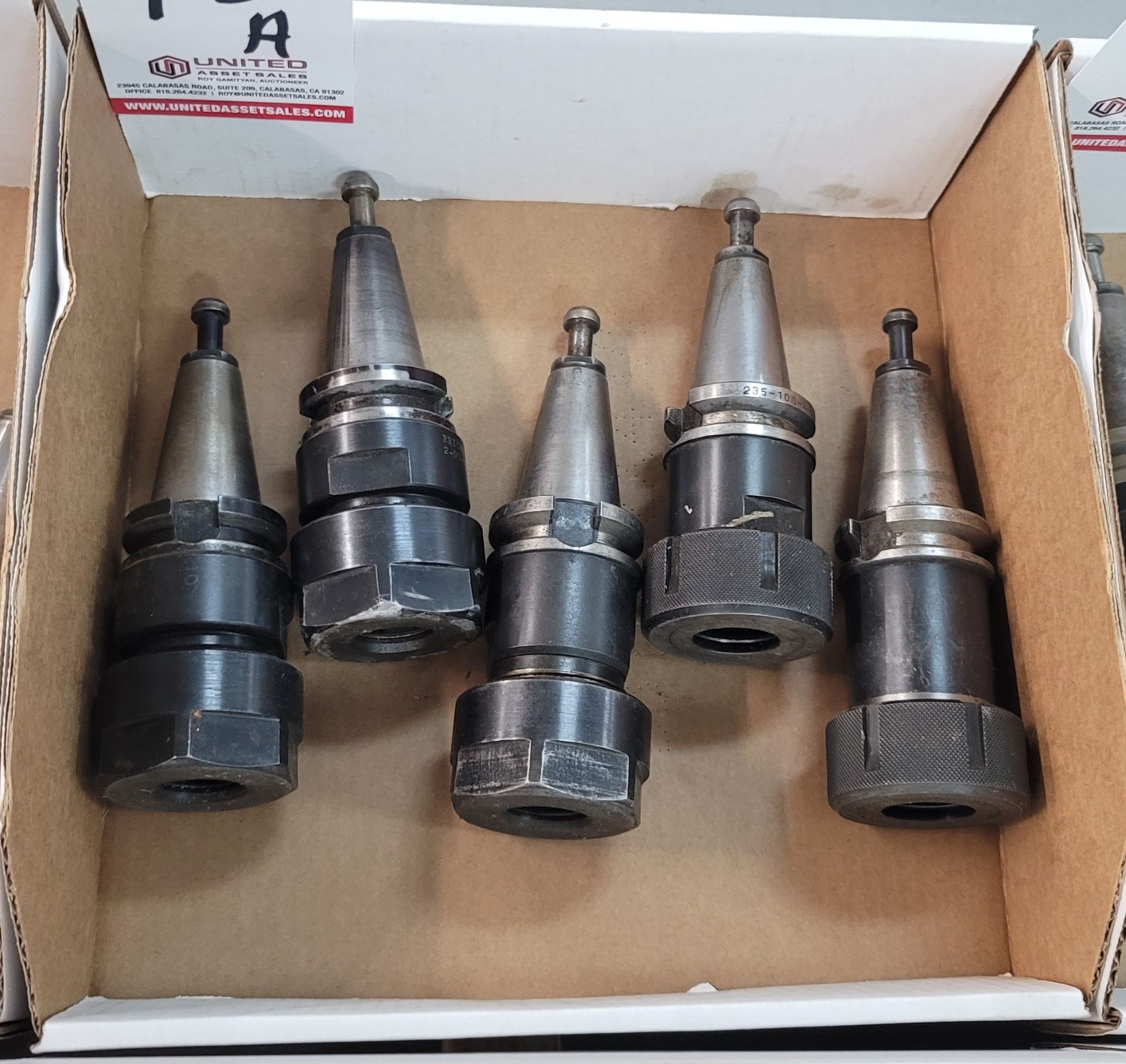 LOT - (5) BT-35 TOOL HOLDERS, TPG-100, **IMMEX REGISTERED EQUIPMENT (NEEDS TO RETURN TO THE US)