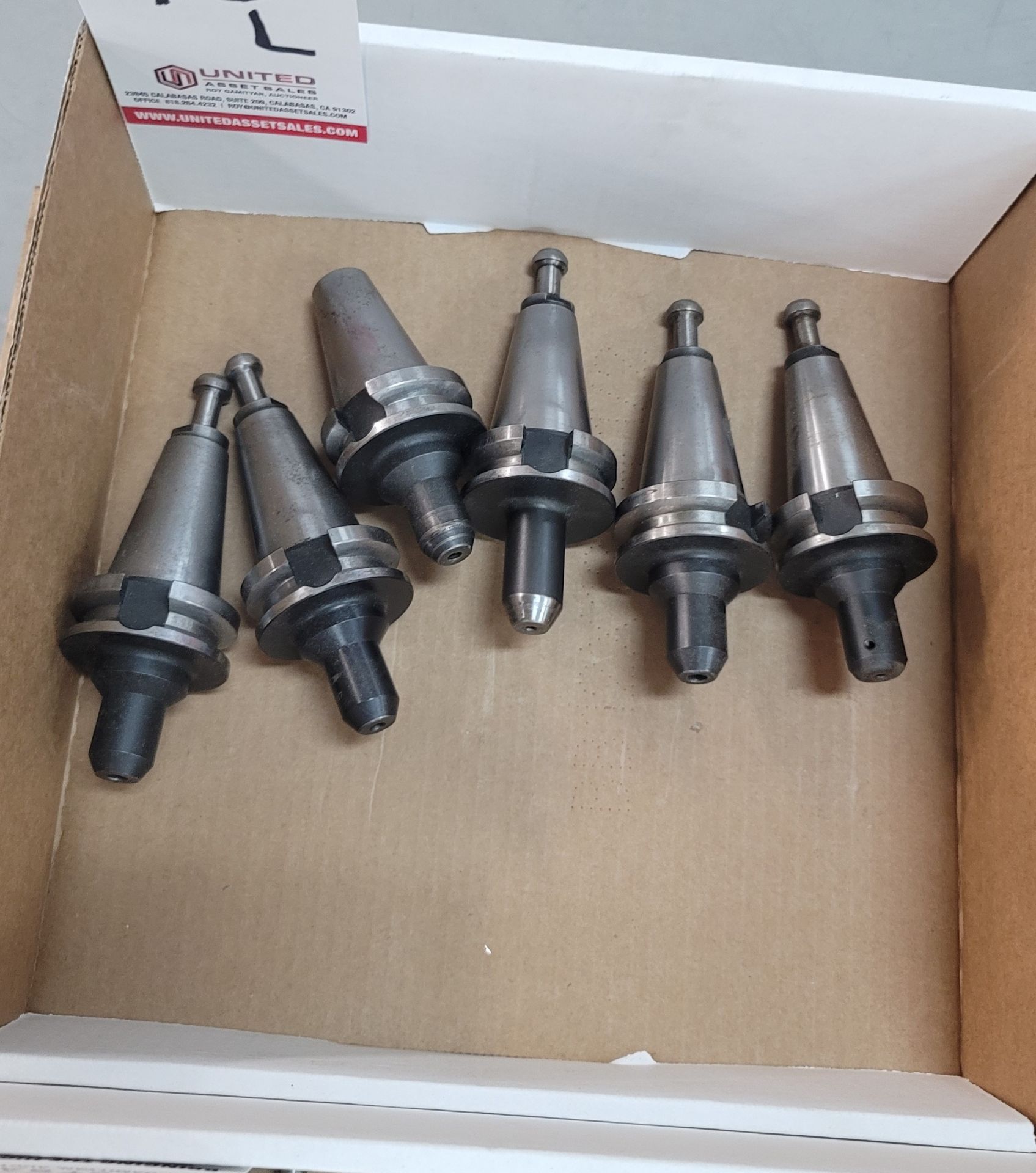 LOT - (6) BT-35 TOOL HOLDERS, **IMMEX REGISTERED EQUIPMENT (NEEDS TO RETURN TO THE US) SELLER WILL