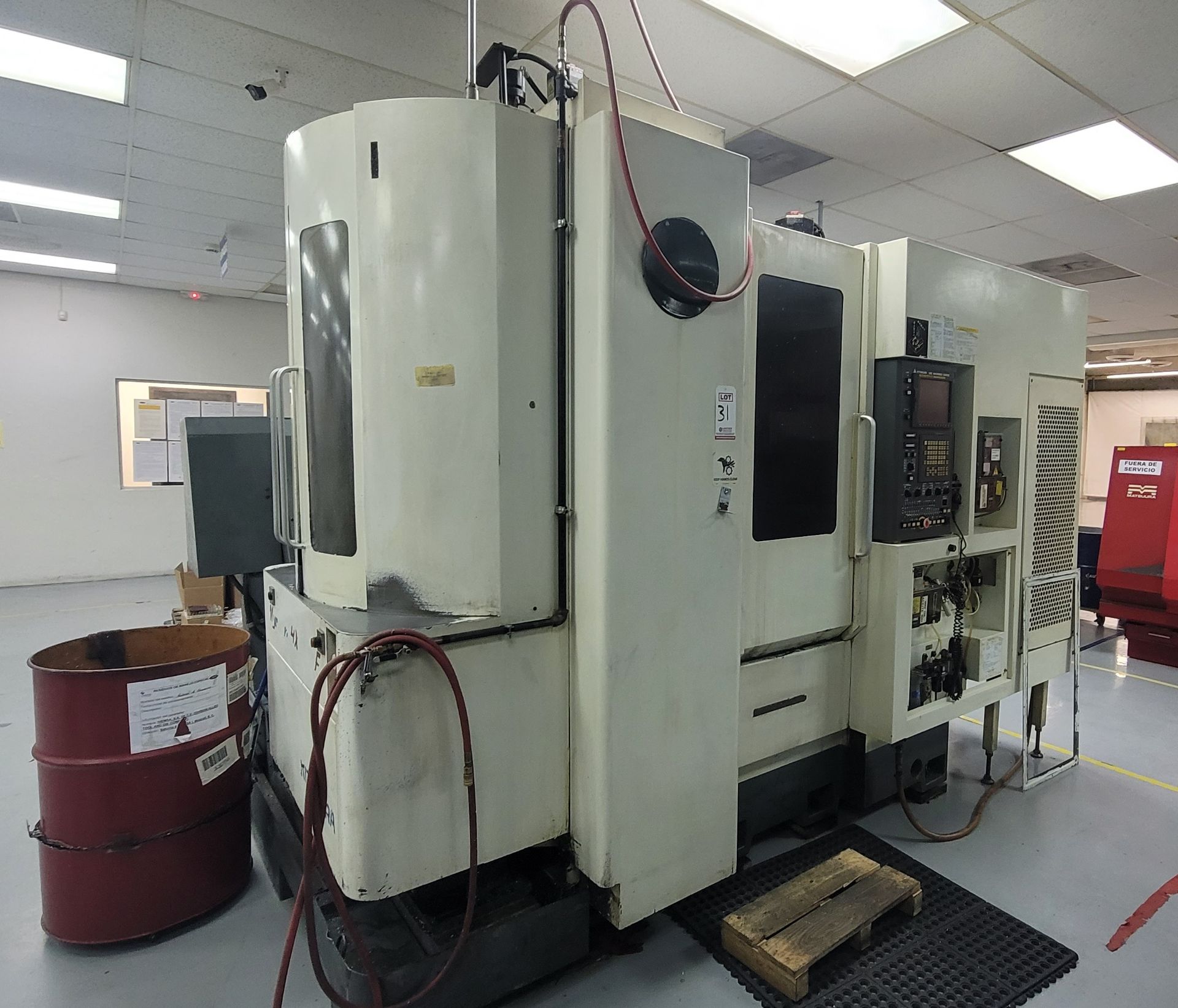 KITAMURA MYCENTER-HX300iF HORIZONTAL MACHINING CENTER, FANUC SERIES 16I-MB CNC CONTROL, 20000 RPM