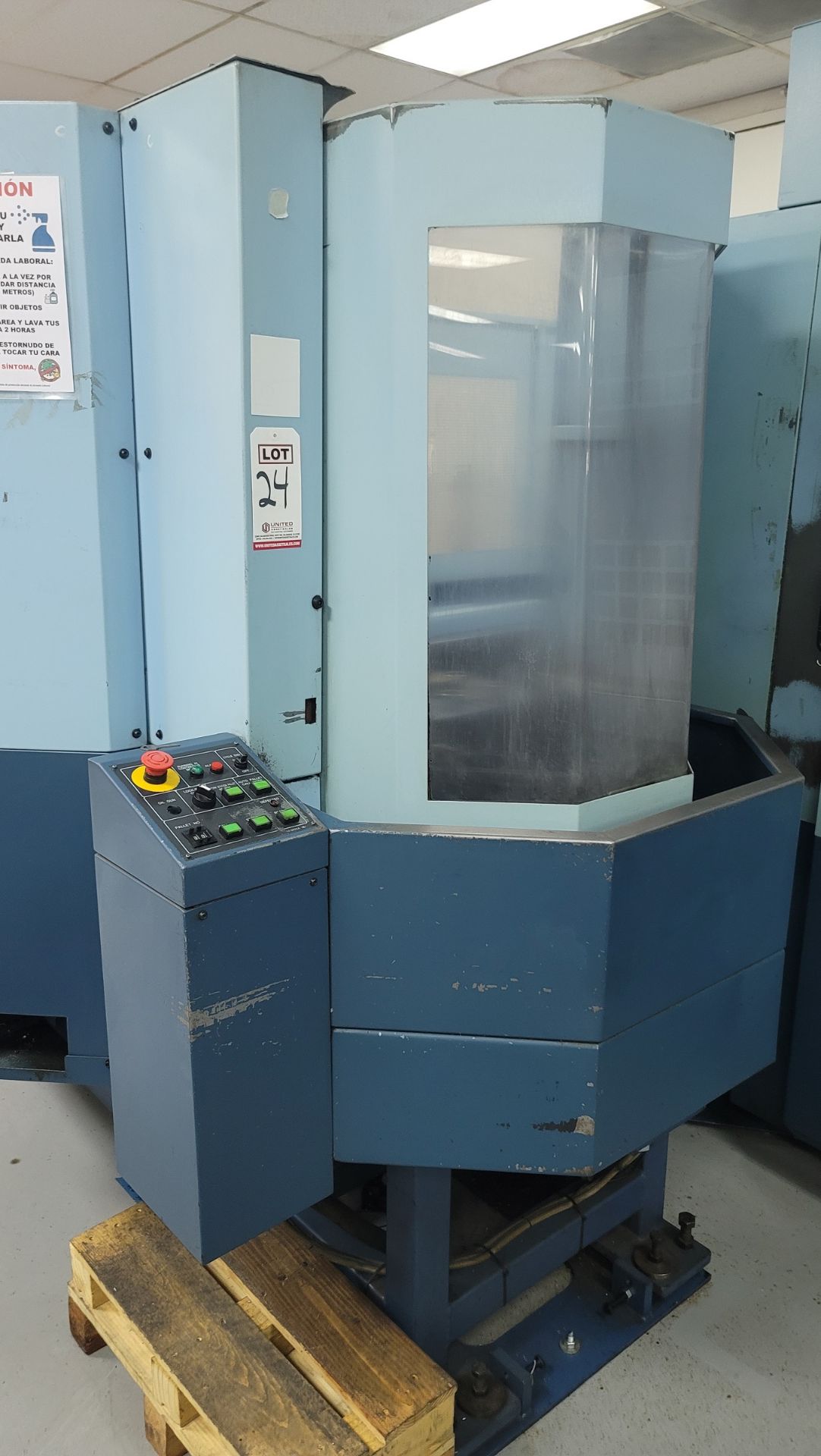 2005 MATSUURA H PLUS-300 PC11 HORIZONTAL MACHINING CENTER, MATSUURA G-TECH FANUC 30i CNC CONTROL, - Image 14 of 18