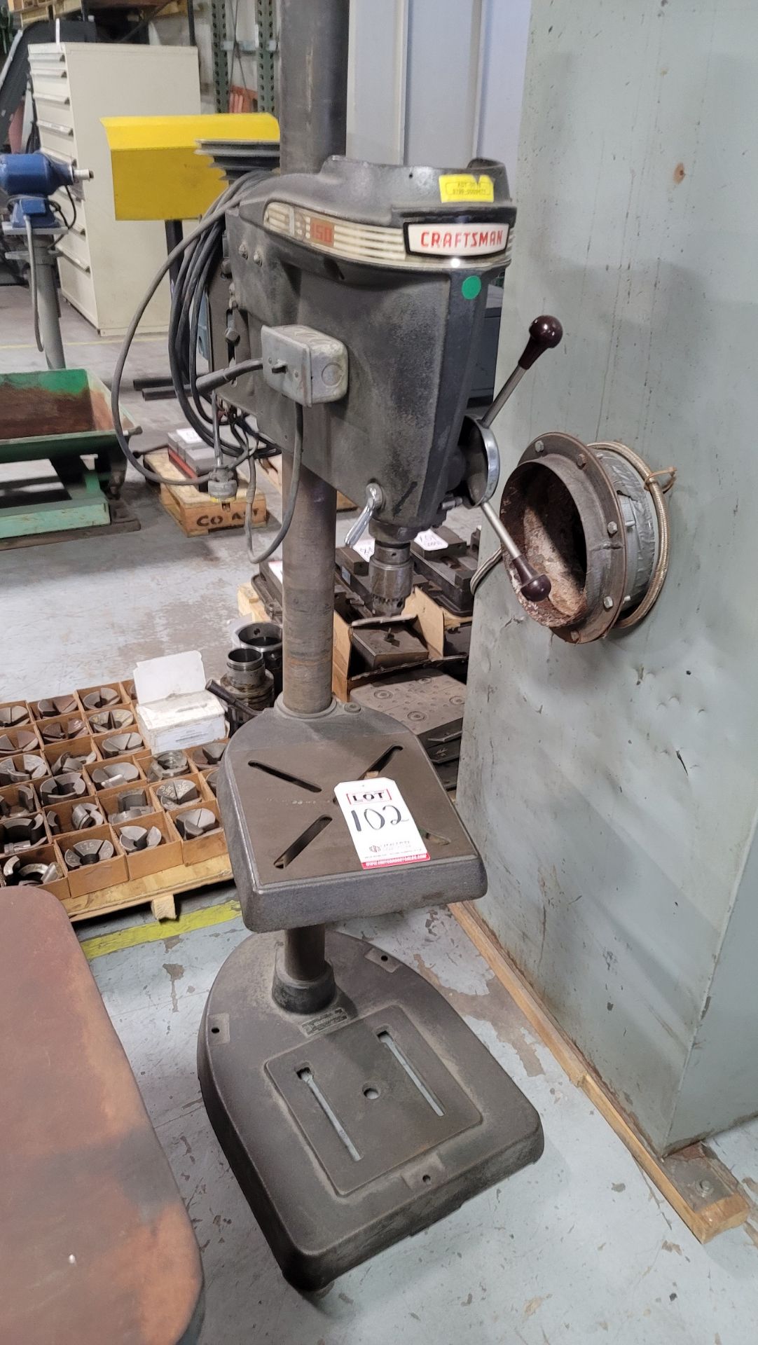 CRAFTSMAN FLOOR DRILL PRESS, MODEL 150, **IMMEX REGISTERED EQUIPMENT (NEEDS TO RETURN TO THE US)