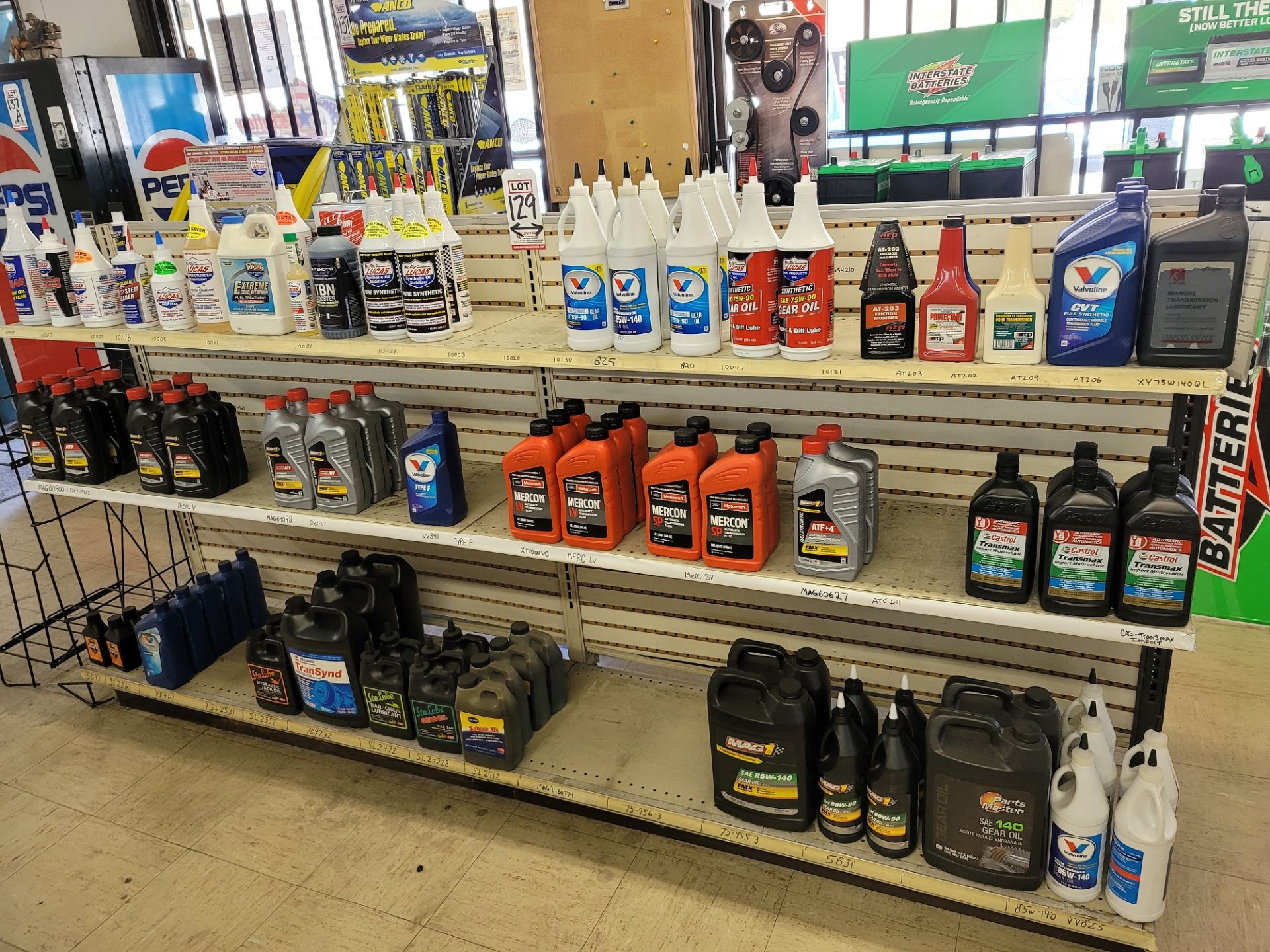 LOT - ATF, GEAR OIL, ADDITIVES, ETC.