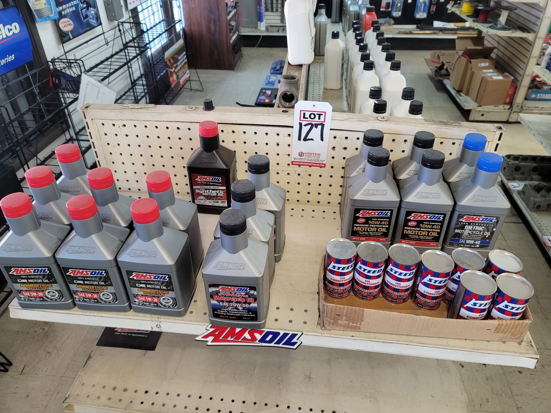 LOT - ASSORTED AMSOIL BRAND PRODUCTS