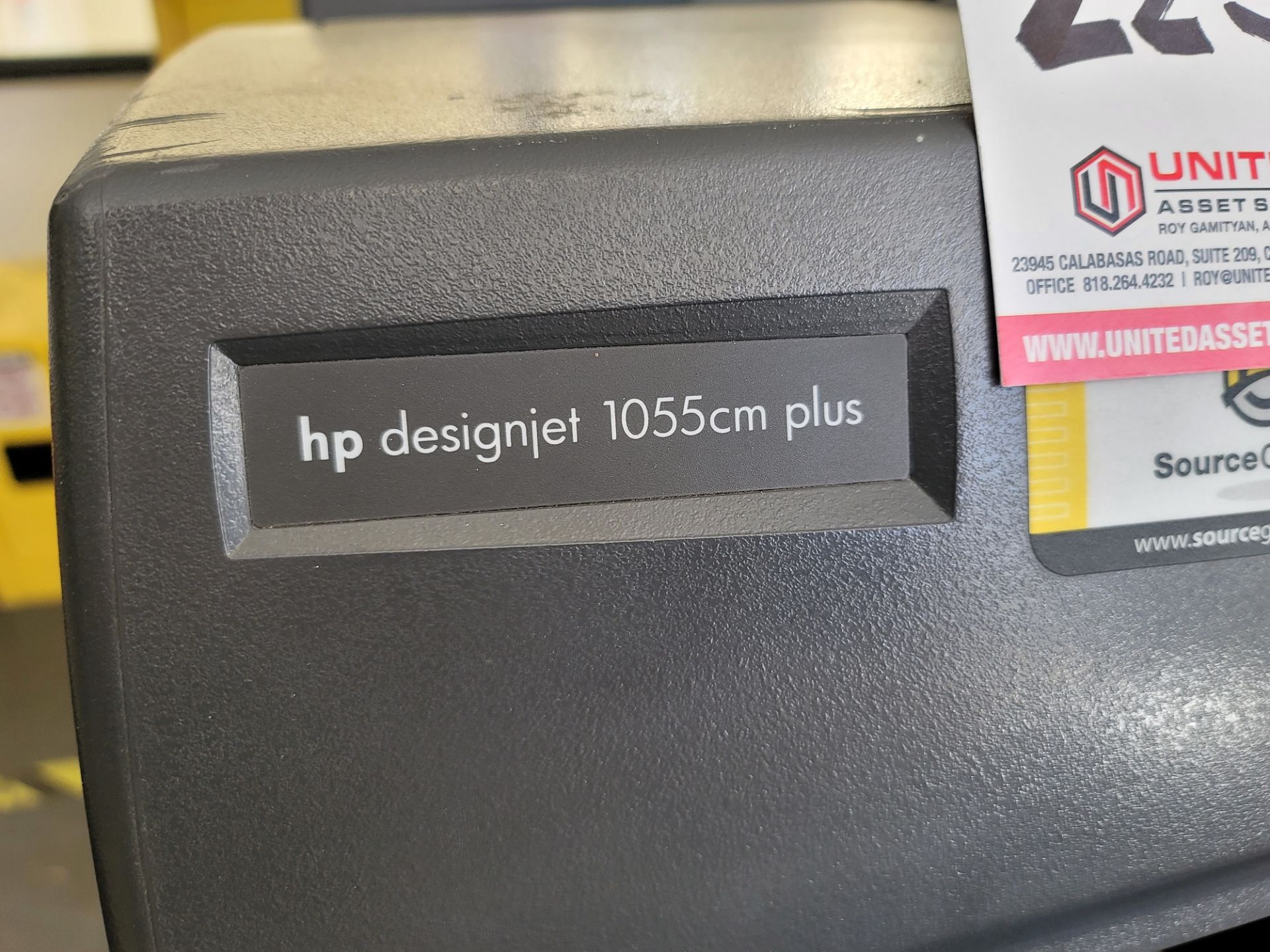 HP DESIGNJET 1050CM PLUS PLOTTER/PRINTER (LOCATION: BUILDING 2) - Image 4 of 5