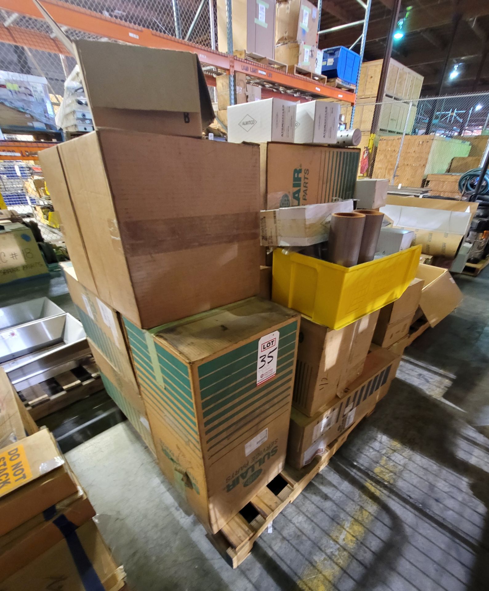 LOT - PALLET OF VARIOUS FILTER ELEMENTS (LOCATION: MAINTENANCE WH) - Image 2 of 2