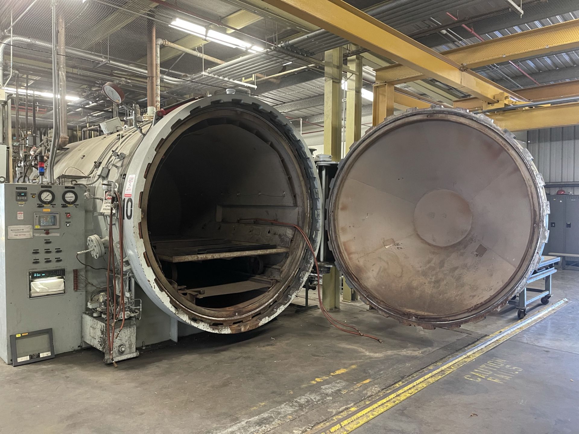 BARON BLAKESLEE AUTOCLAVE, MODEL BAC 710, 365 MAX OPERATING TEMP, S/N 17168, #10 - Image 2 of 18